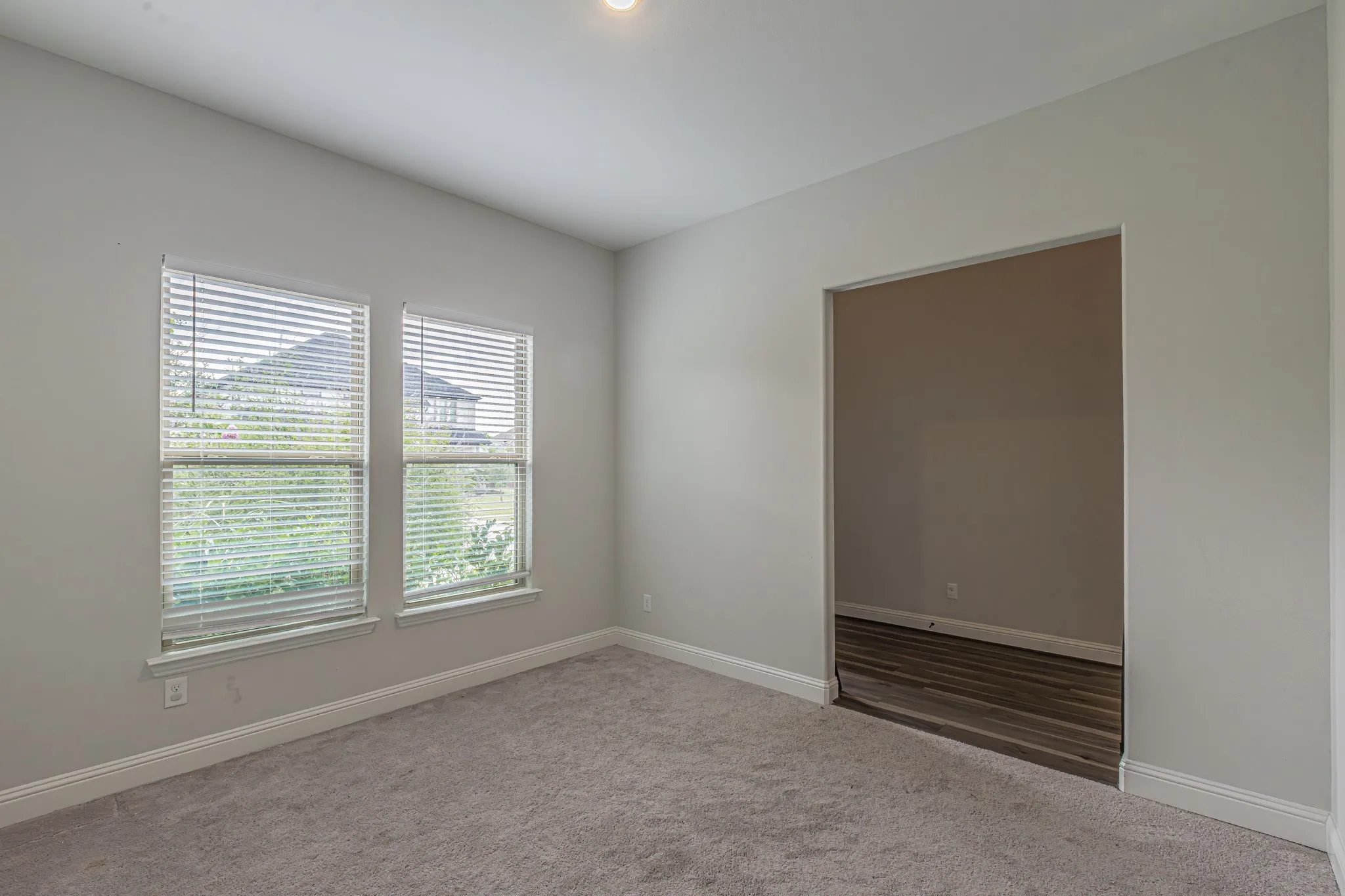 Flex Space could be used as an office or formal dining room