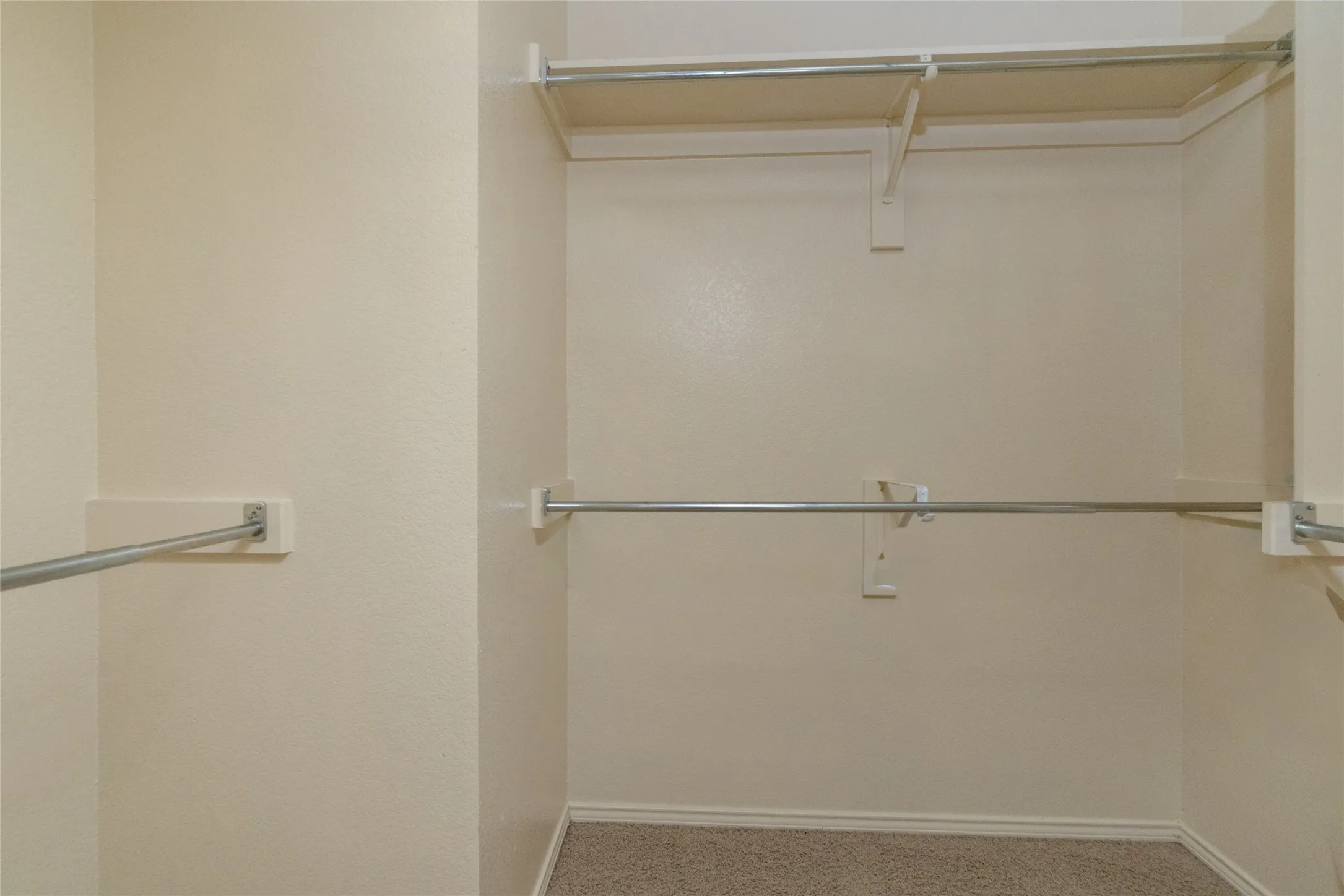 Spacious Closet...