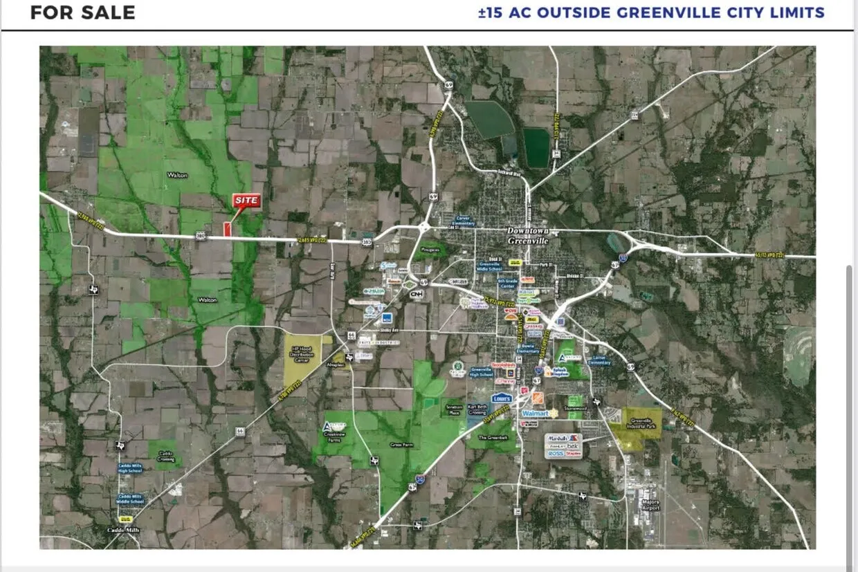 Site Map. Illustrating the geographic context and location of the property