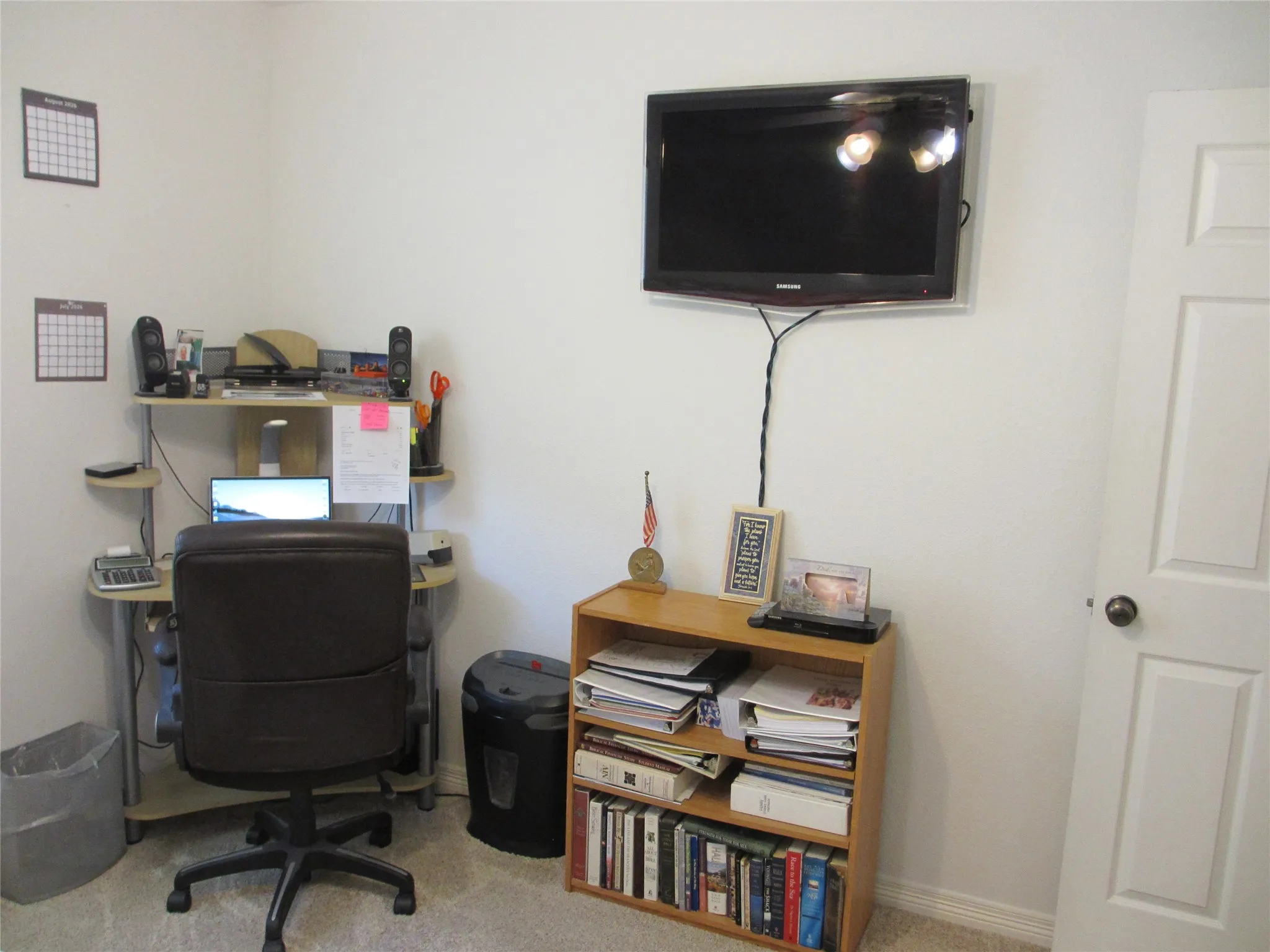 Third Bedroom - used as an office