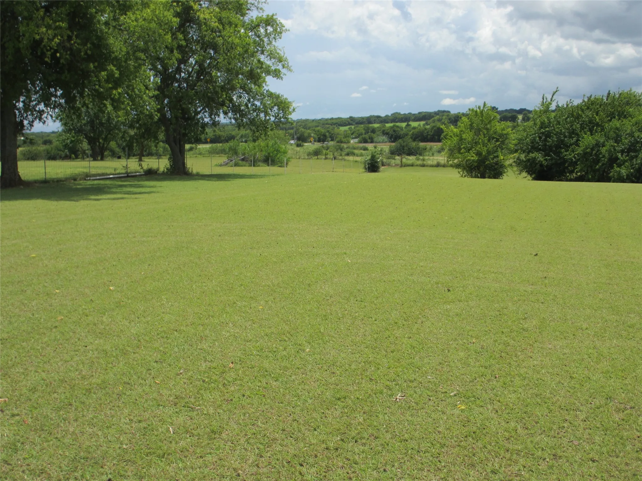 View of countryside from back deck