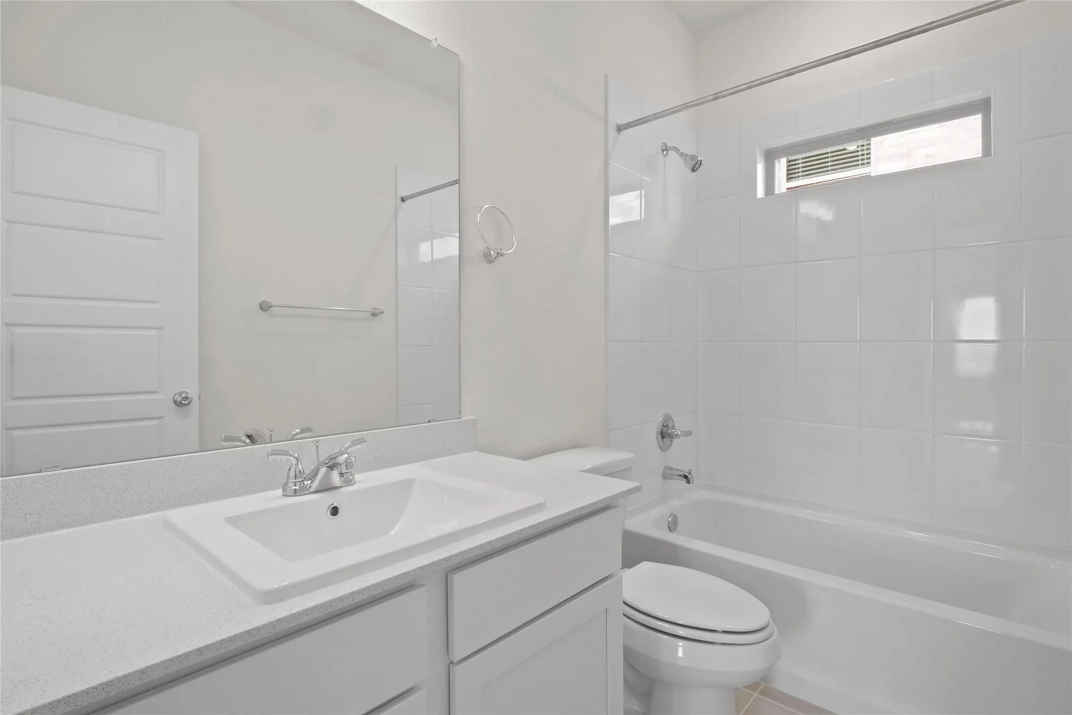 Bathroom in the Pecan II home plan by Trophy Signature Homes – REPRESENTATIVE PHOTO