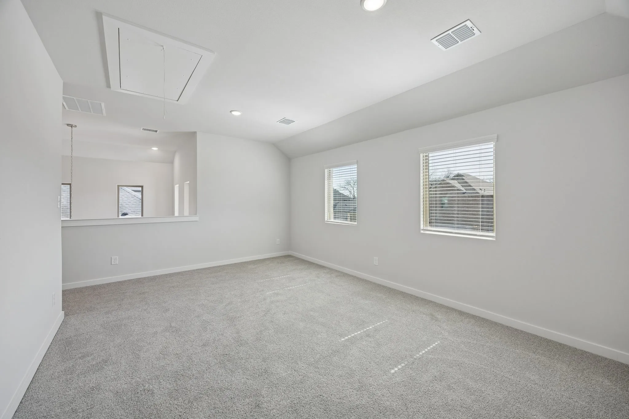 Game Room in the Oak II home plan by Trophy Signature Homes – REPRESENTATIVE PHOTO