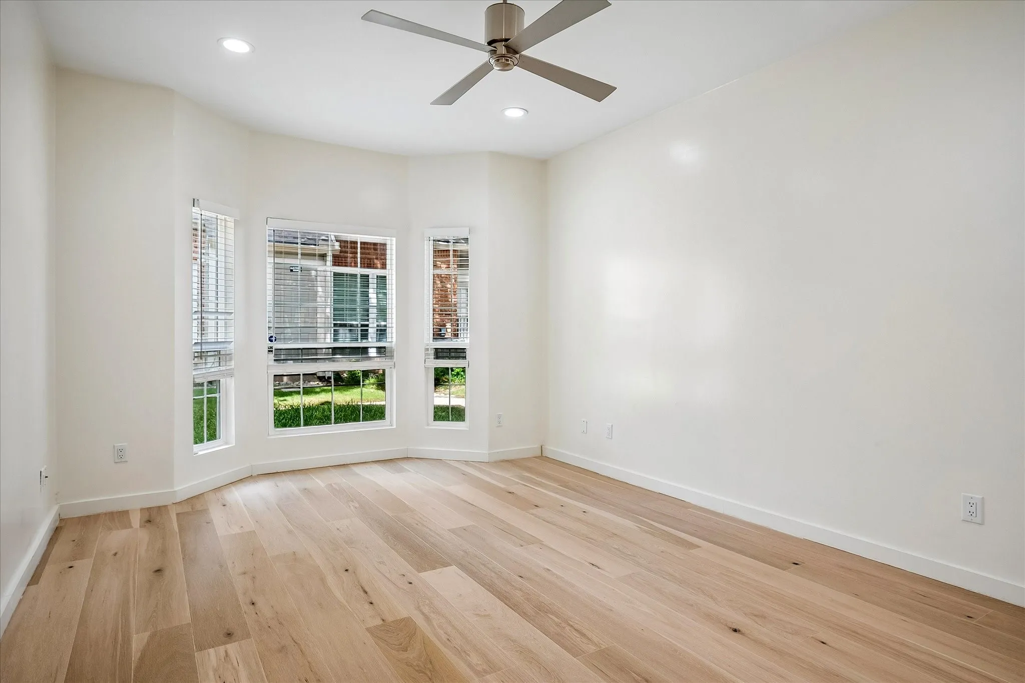 Primary suite with natural light.