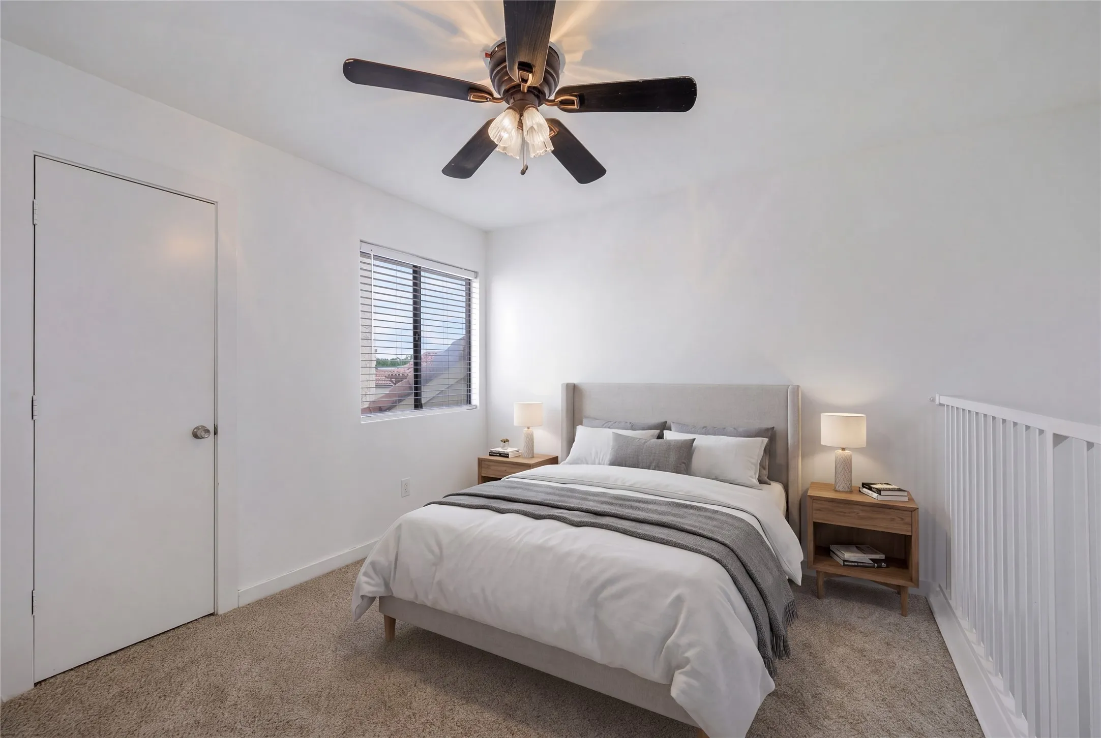 Upstairs Loft/Second Bedroom (virtually staged)