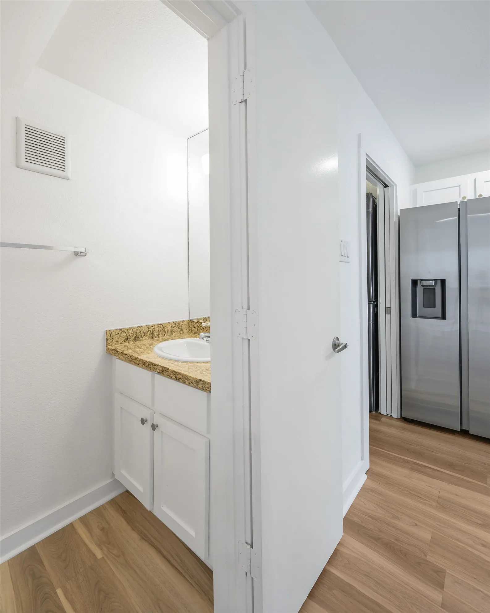Downstairs half bath