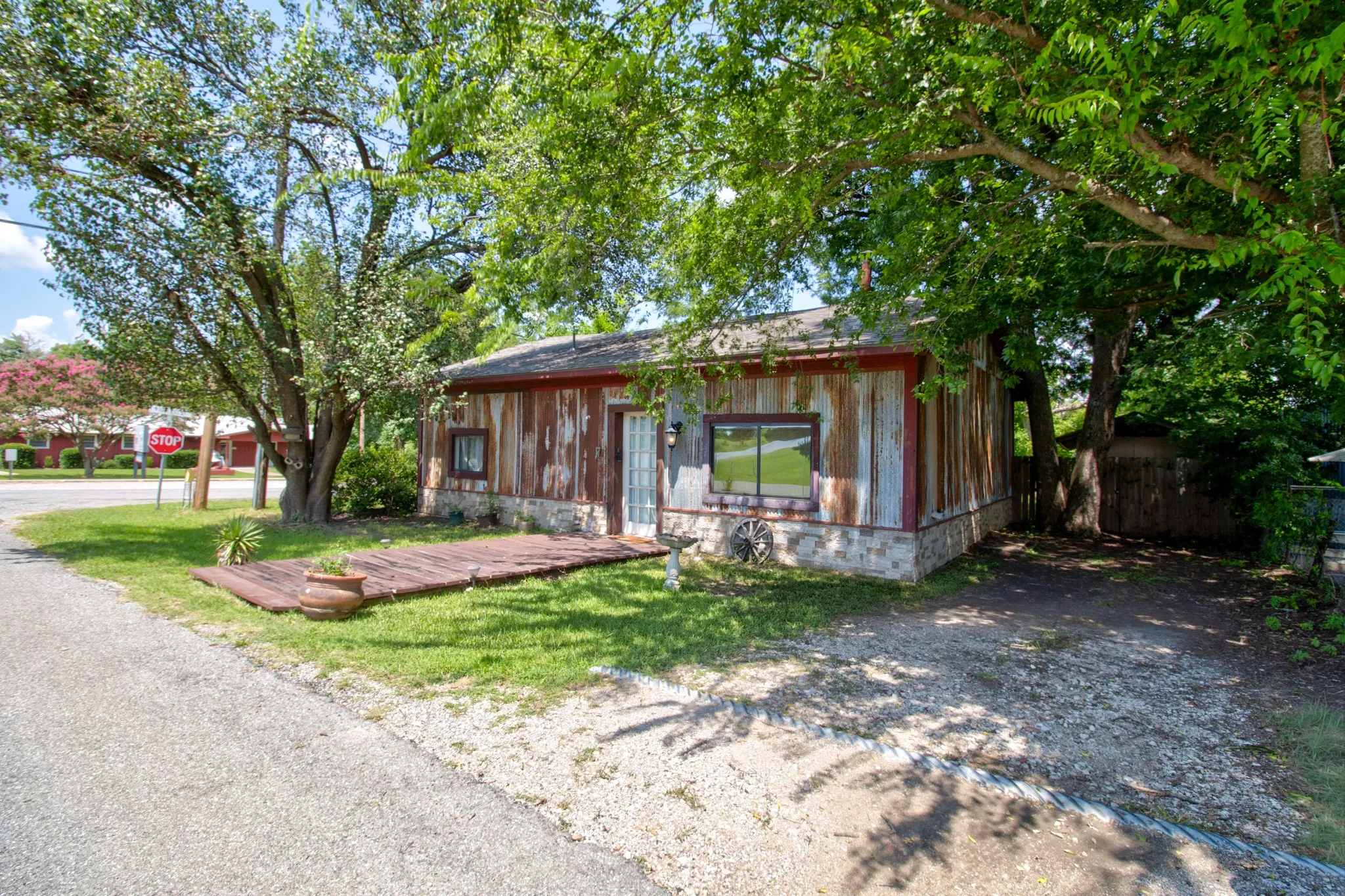 View of the Corner Lot!