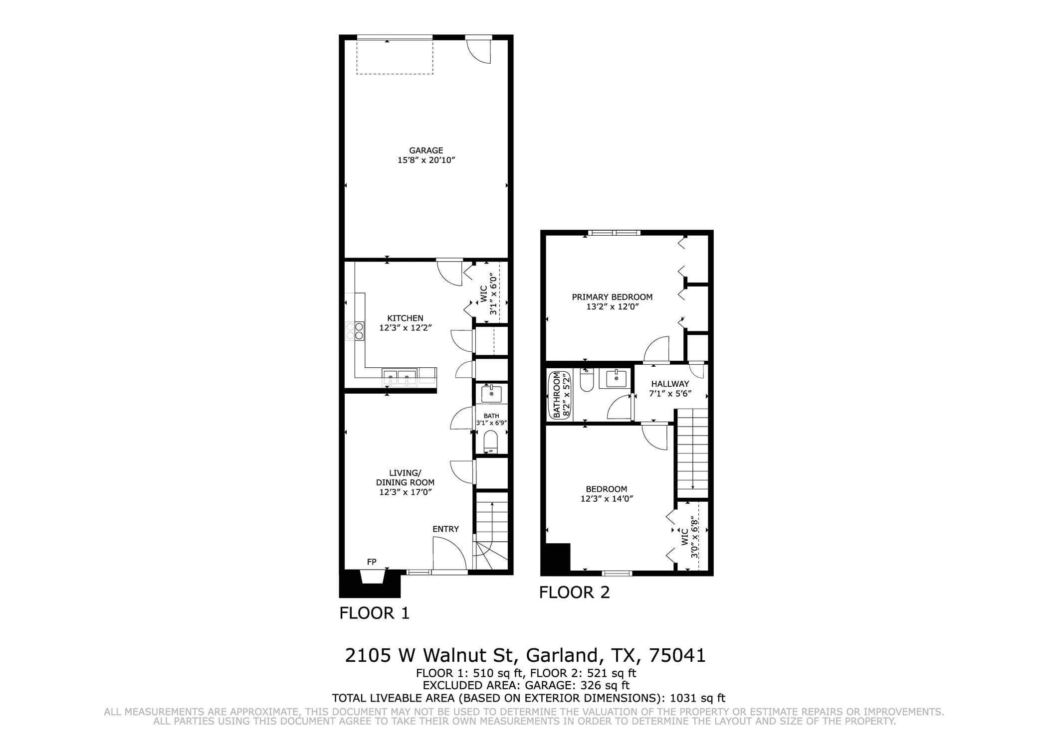 Unit C Floor Plan