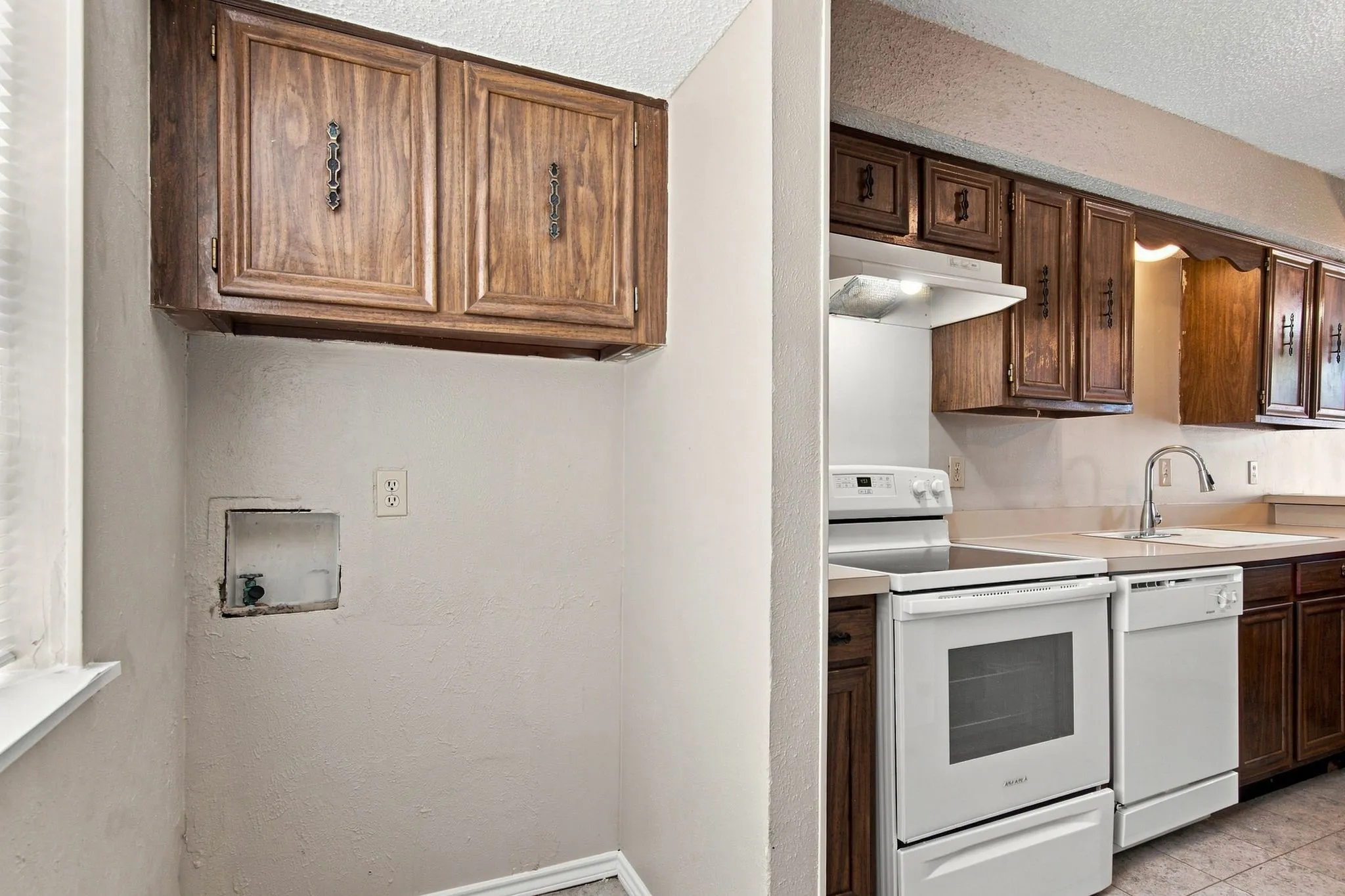 Laundry in Kitchen
