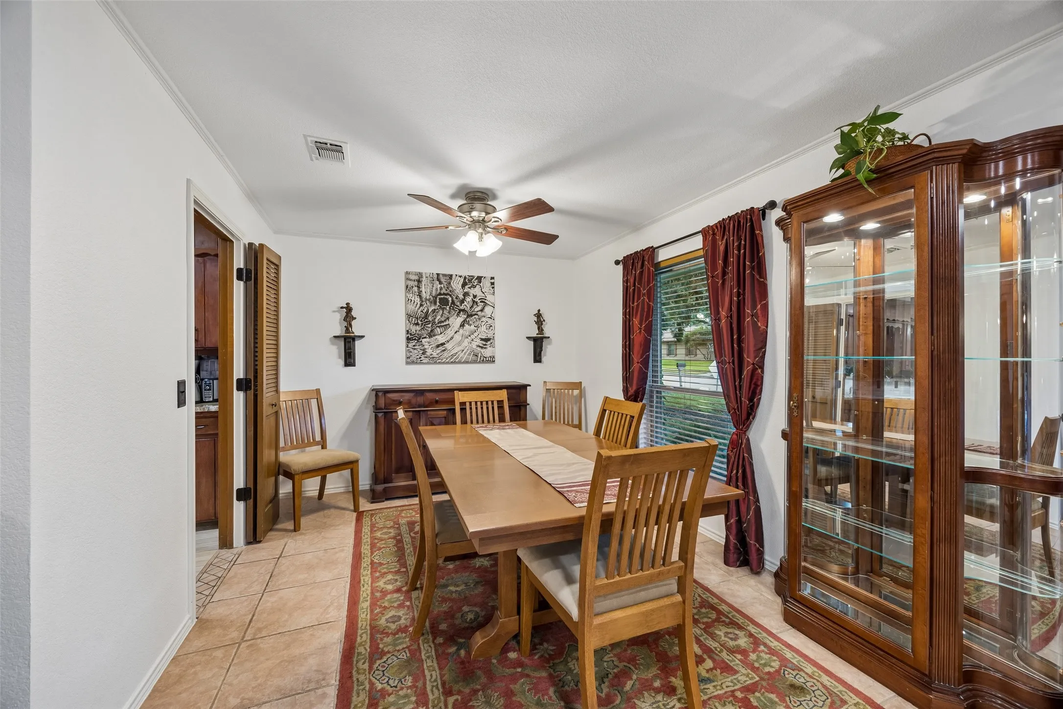 Large dining area