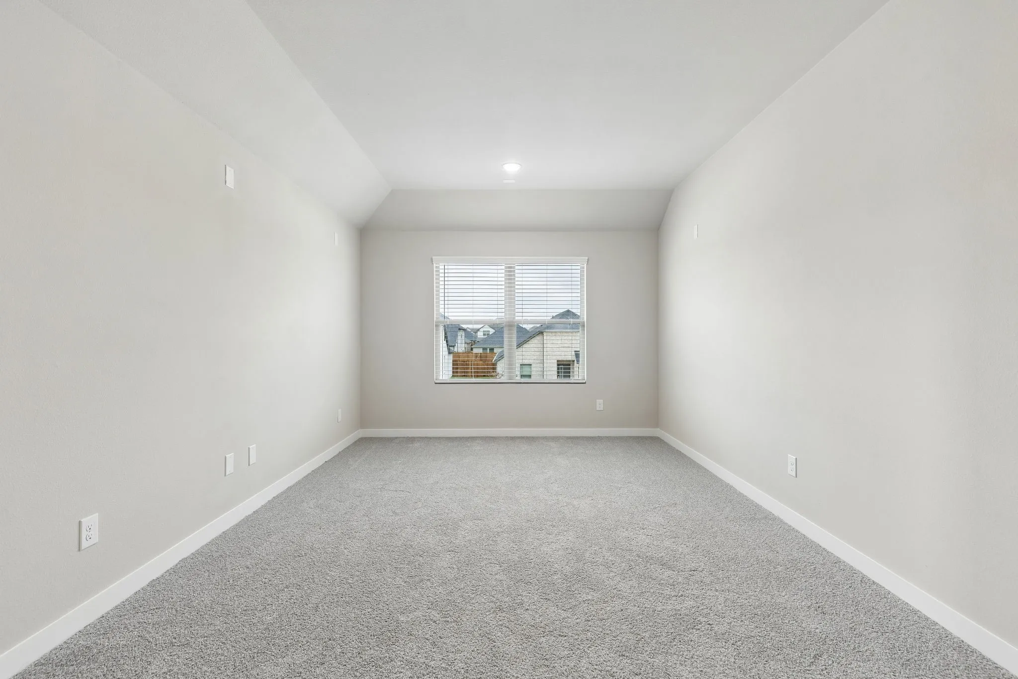 Media Room in the Winters home plan by Trophy Signature Homes – REPRESENTATIVE PHOTO