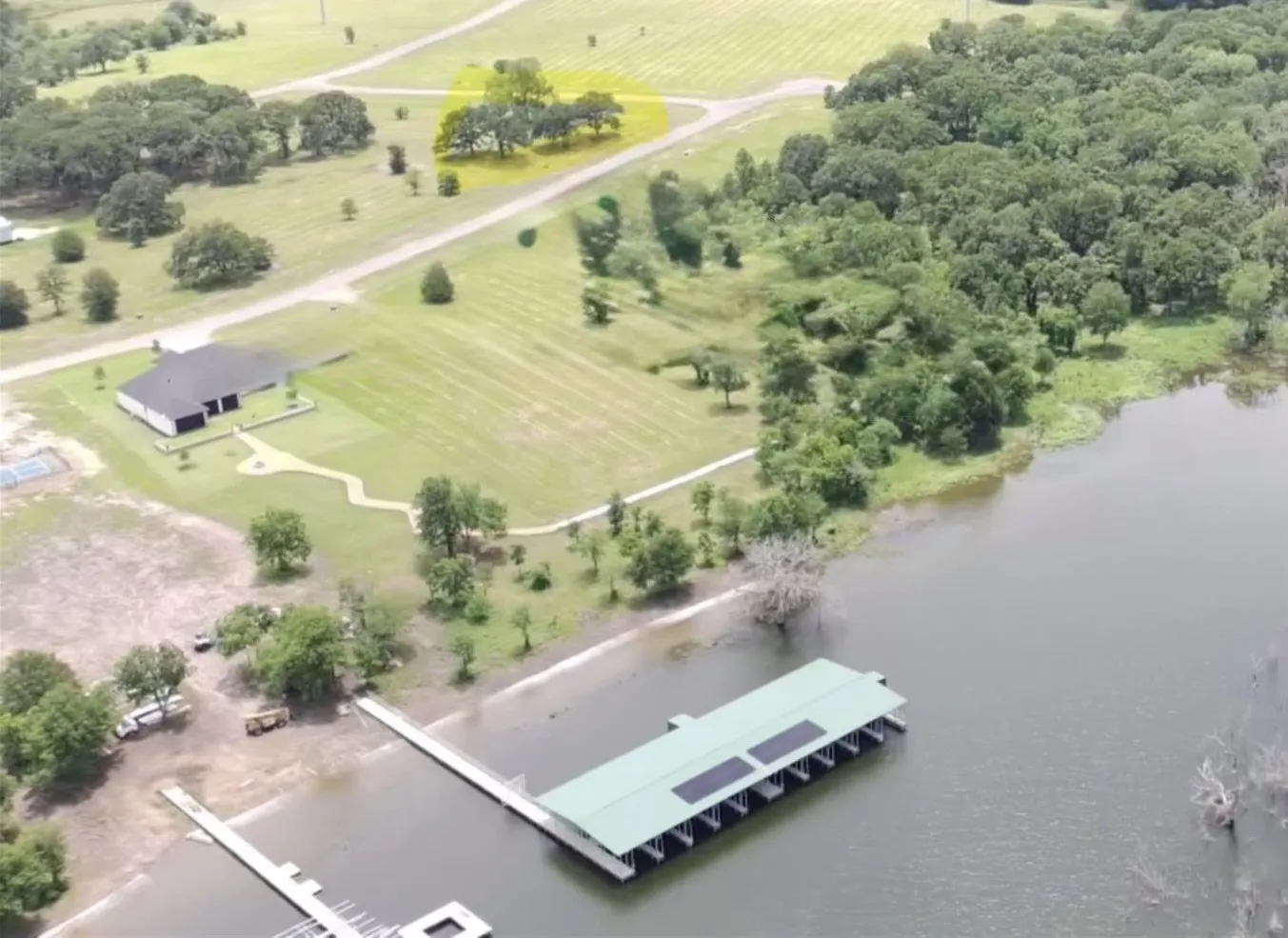 Lot location is where highlighted. Boat slip is #19