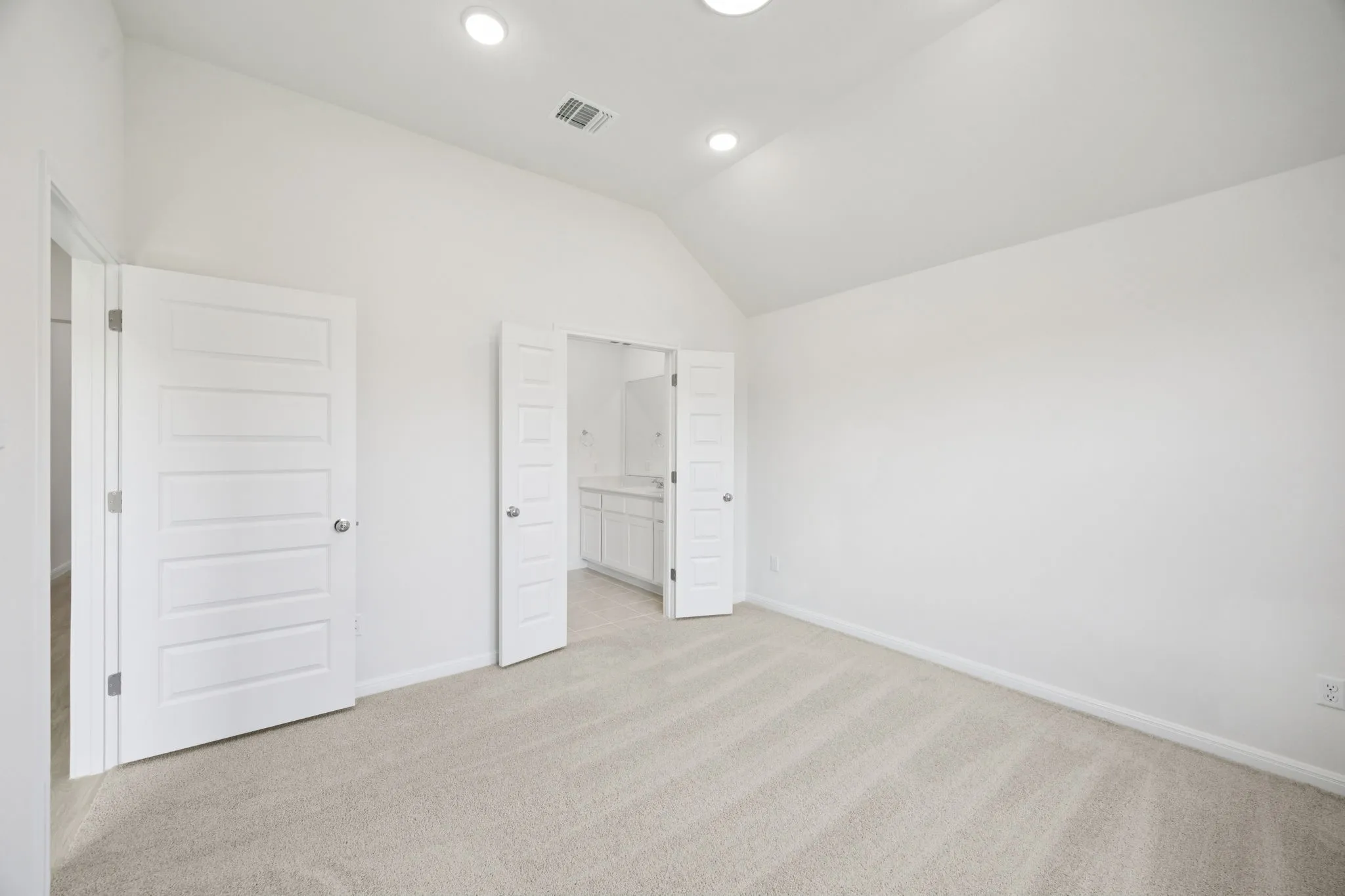 Primary Suite in the Cypress home plan by Trophy Signature Homes - REPRESENTATIVE PHOTO