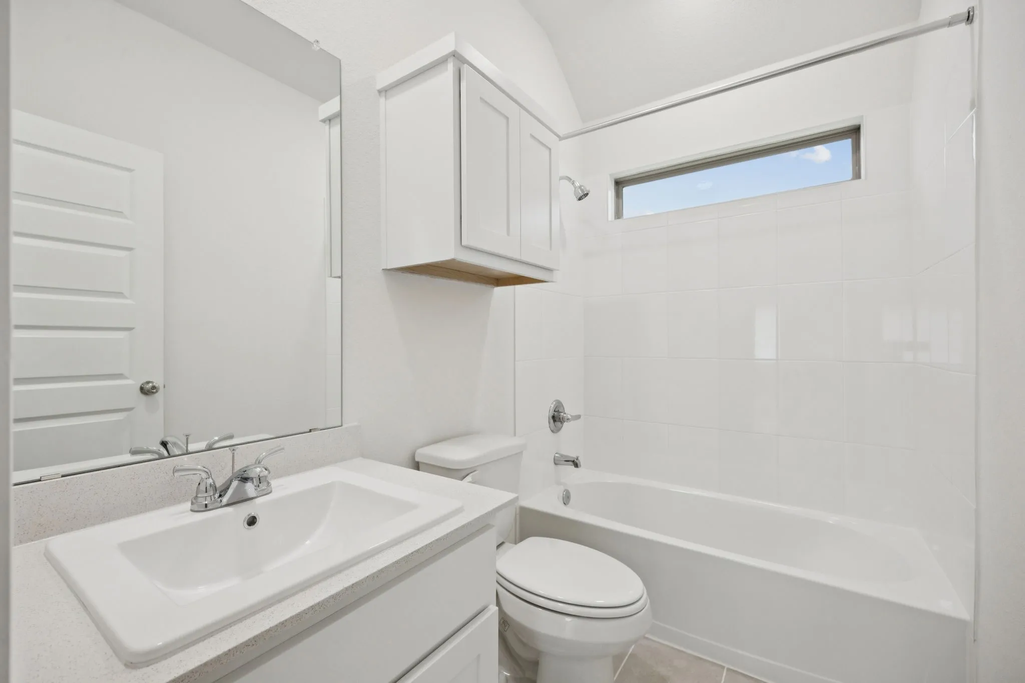 Bathroom in the Cypress home plan by Trophy Signature Homes - REPRESENTATIVE PHOTO