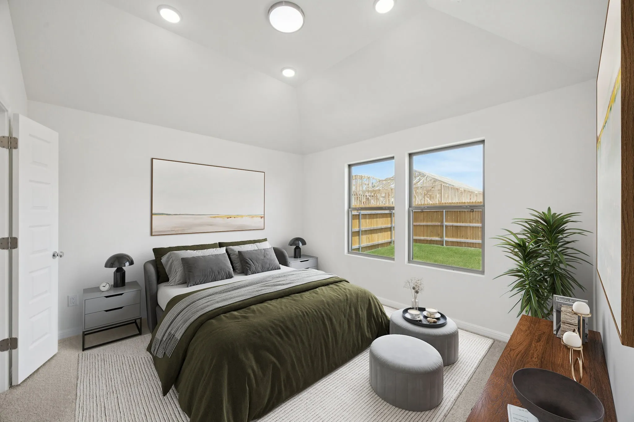 Primary Suite in the Cypress home plan by Trophy Signature Homes - REPRESENTATIVE PHOTO