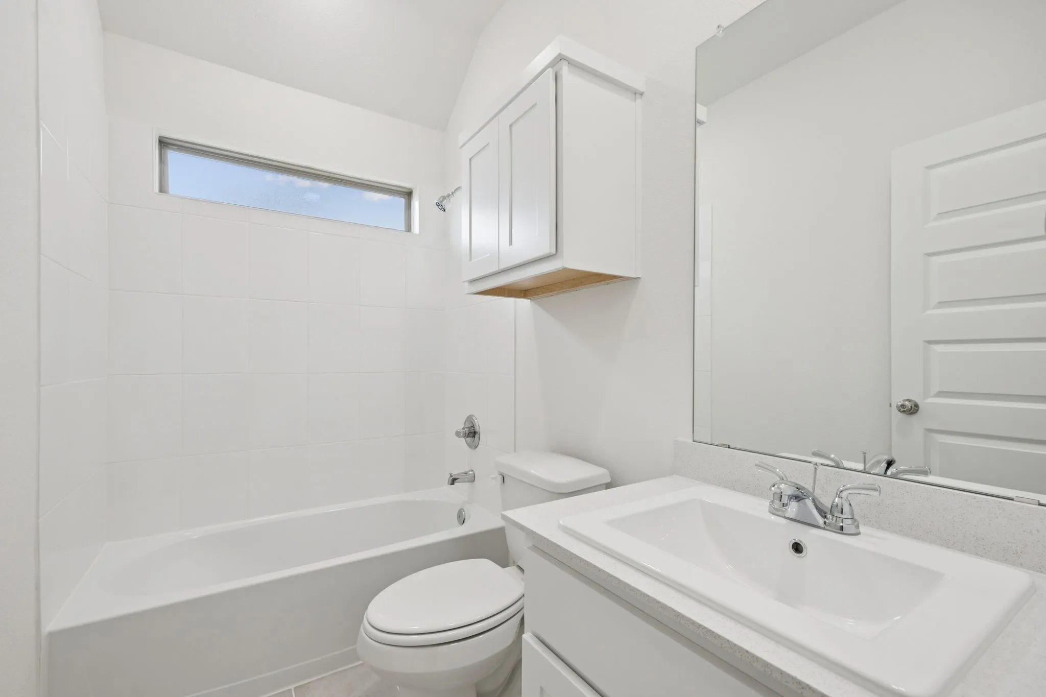 Bathroom in the Cypress home plan by Trophy Signature Homes - REPRESENTATIVE PHOTO