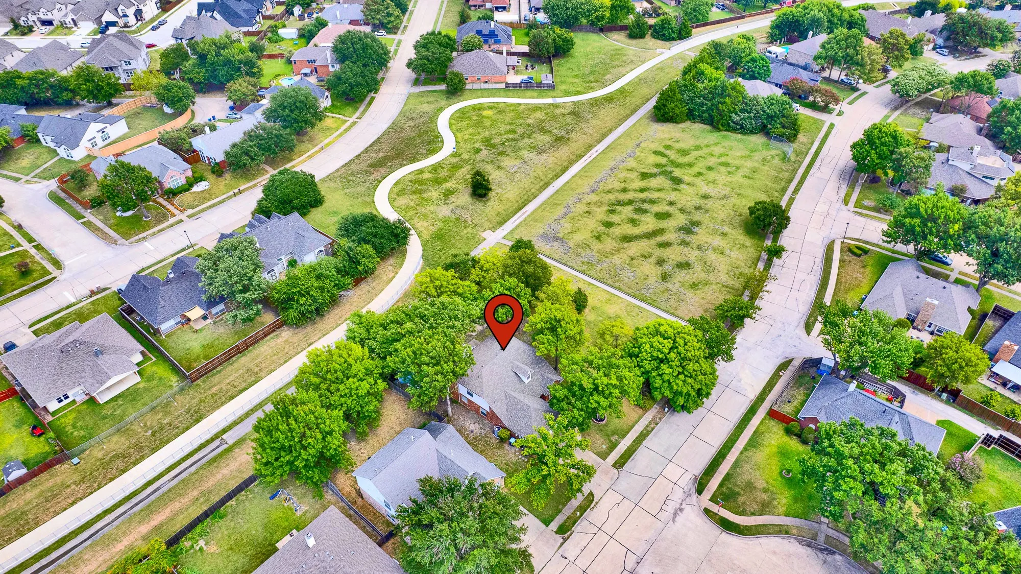 Cedar Bridge Park and the walking trails are right next door.