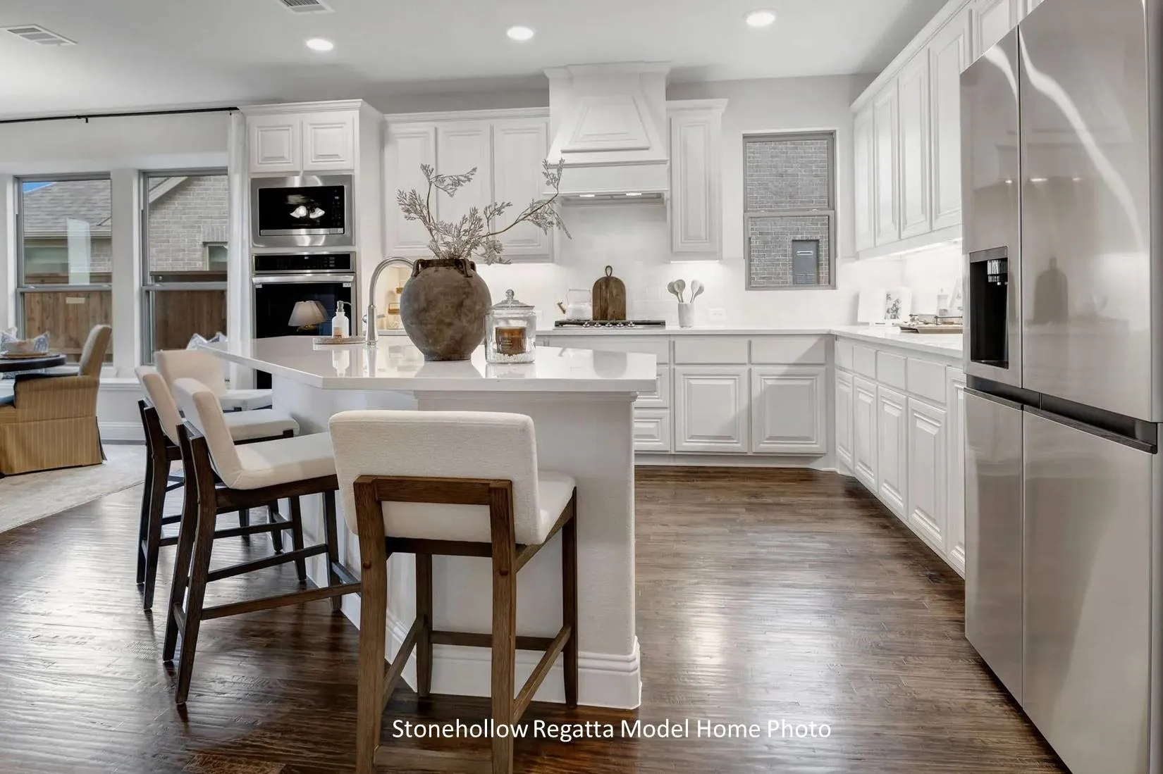 Stainless appliances, real wood floors, lots of light