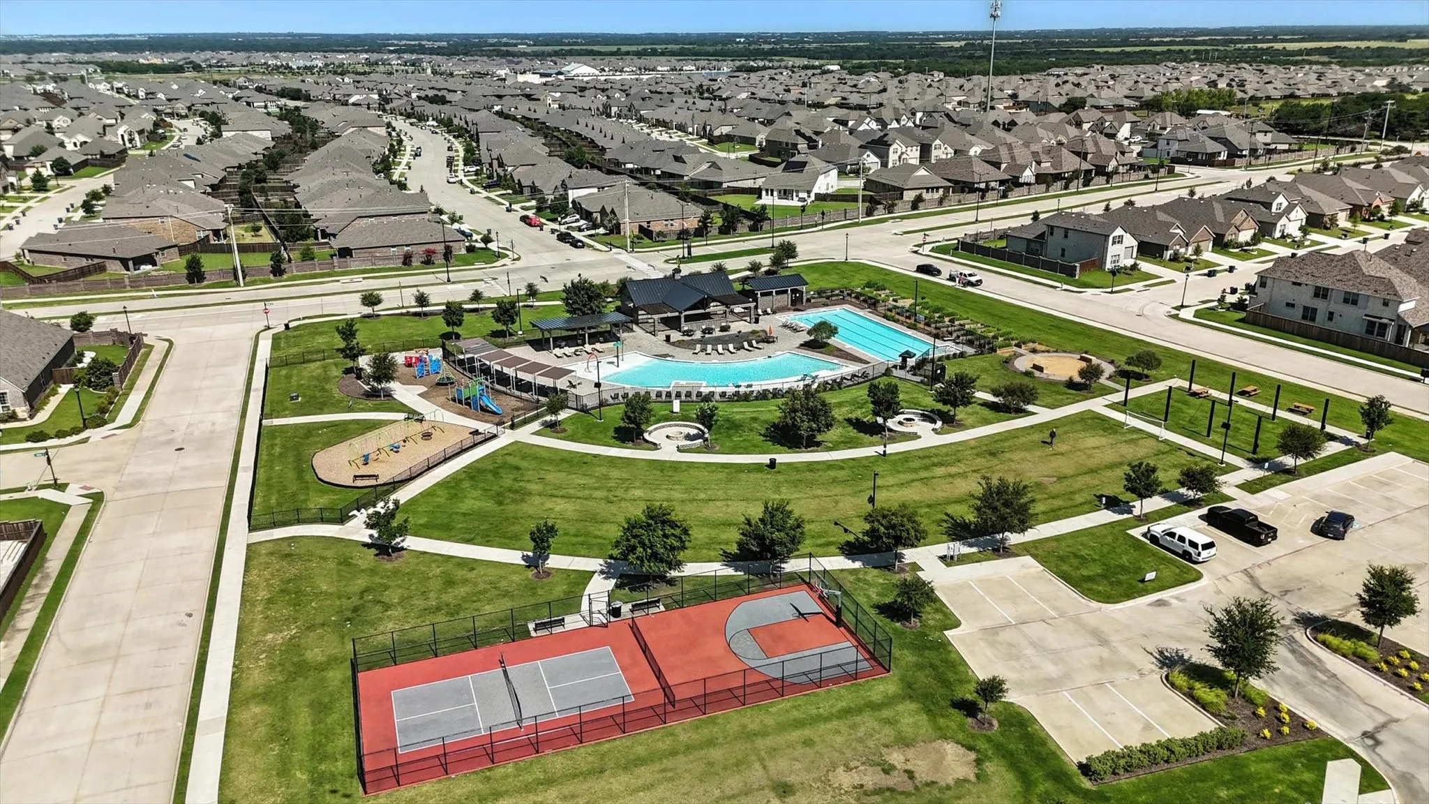 Amenity Center Is One Block Away