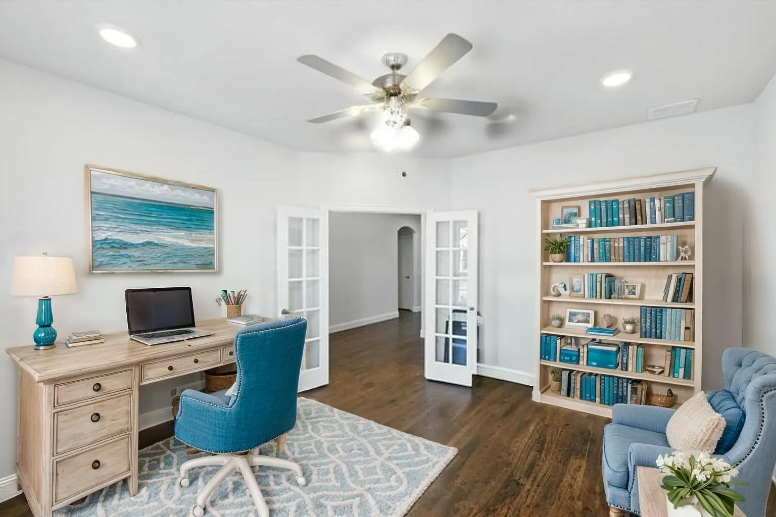 Office on the main floor.  **virtually staged**