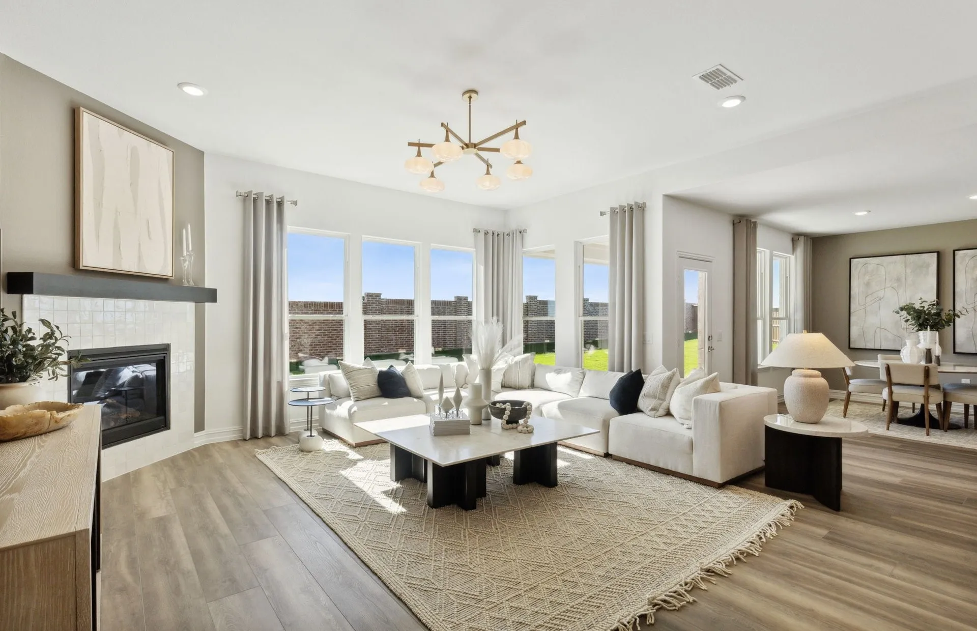 *Model Representation - Open concept throughout main living areas