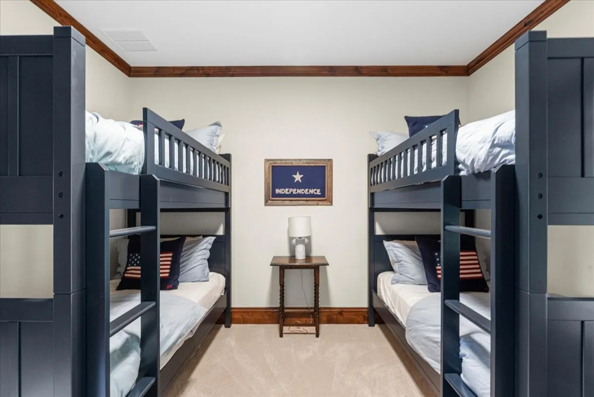 4th bedroom with bunk beds
