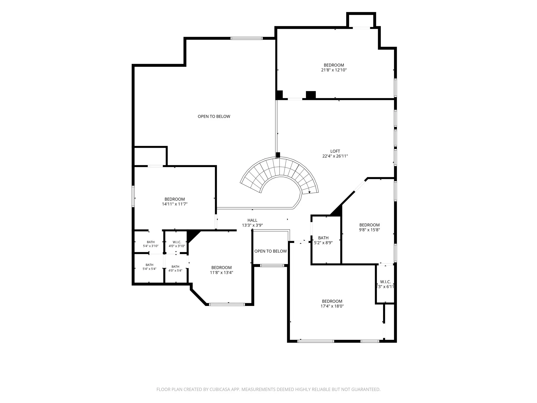 Floor plan- Level Two