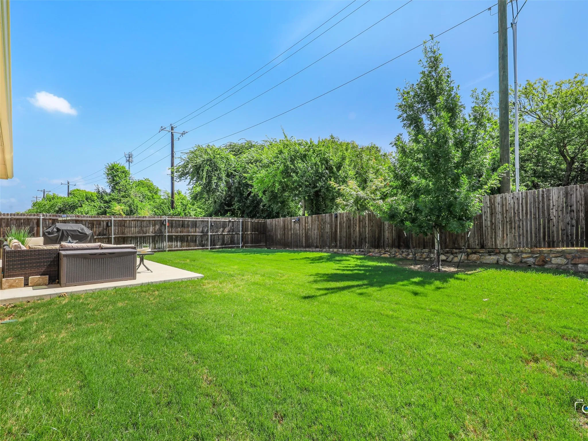 This yard will be your happy place, where you can recharge at the end of the day