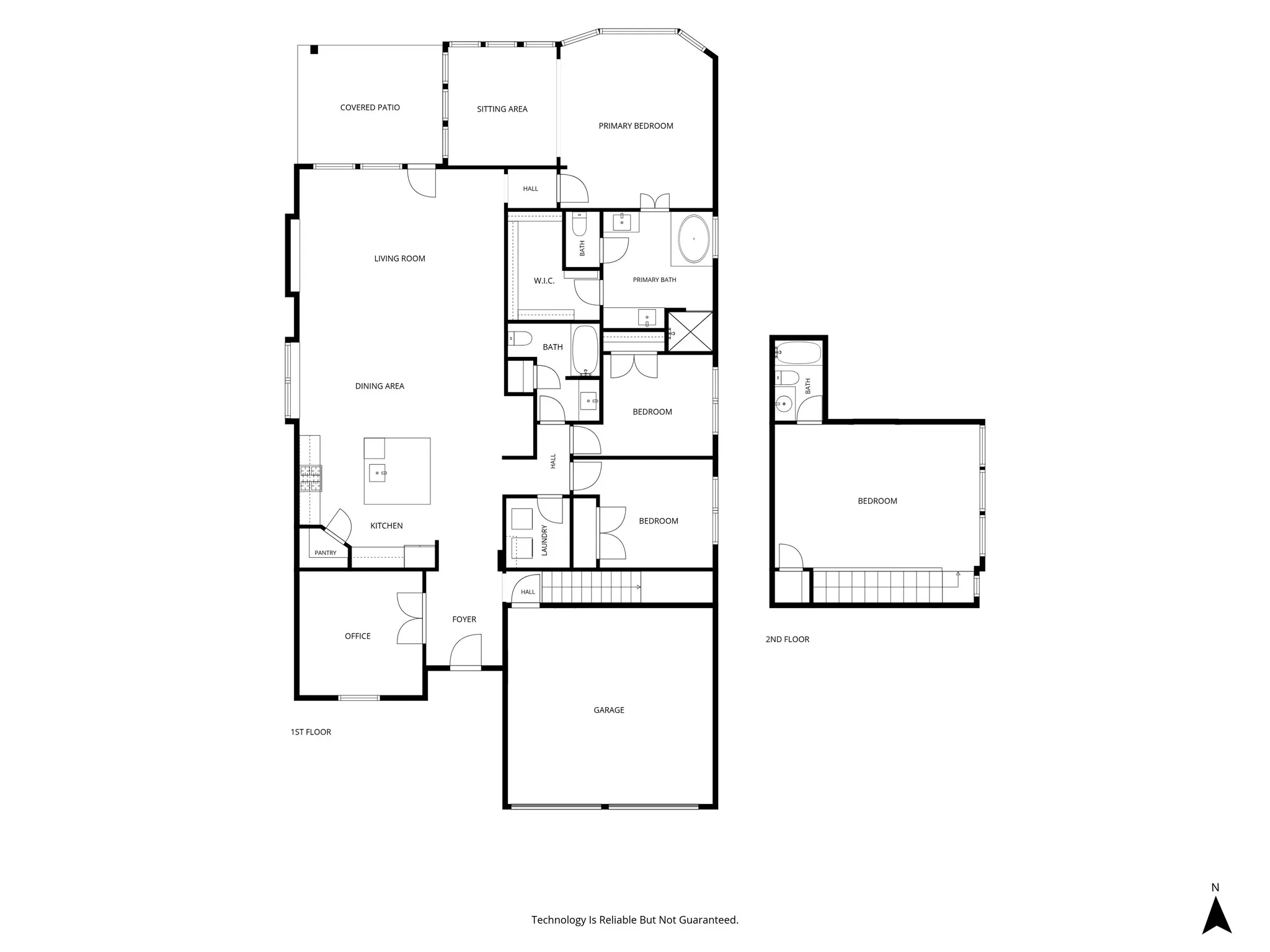 Floor plan is deemed highly reliable but not guaranteed.
