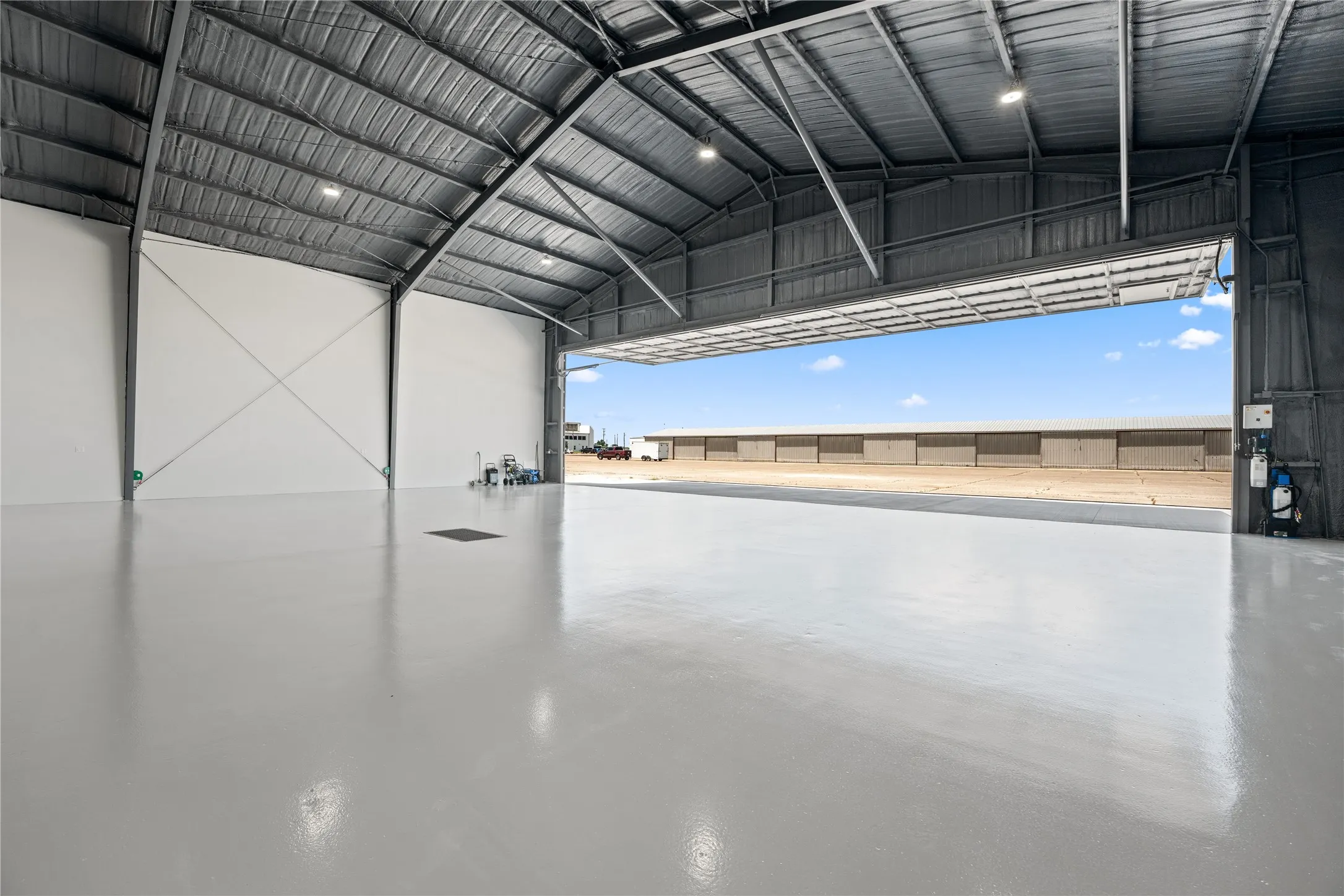 hangar interior