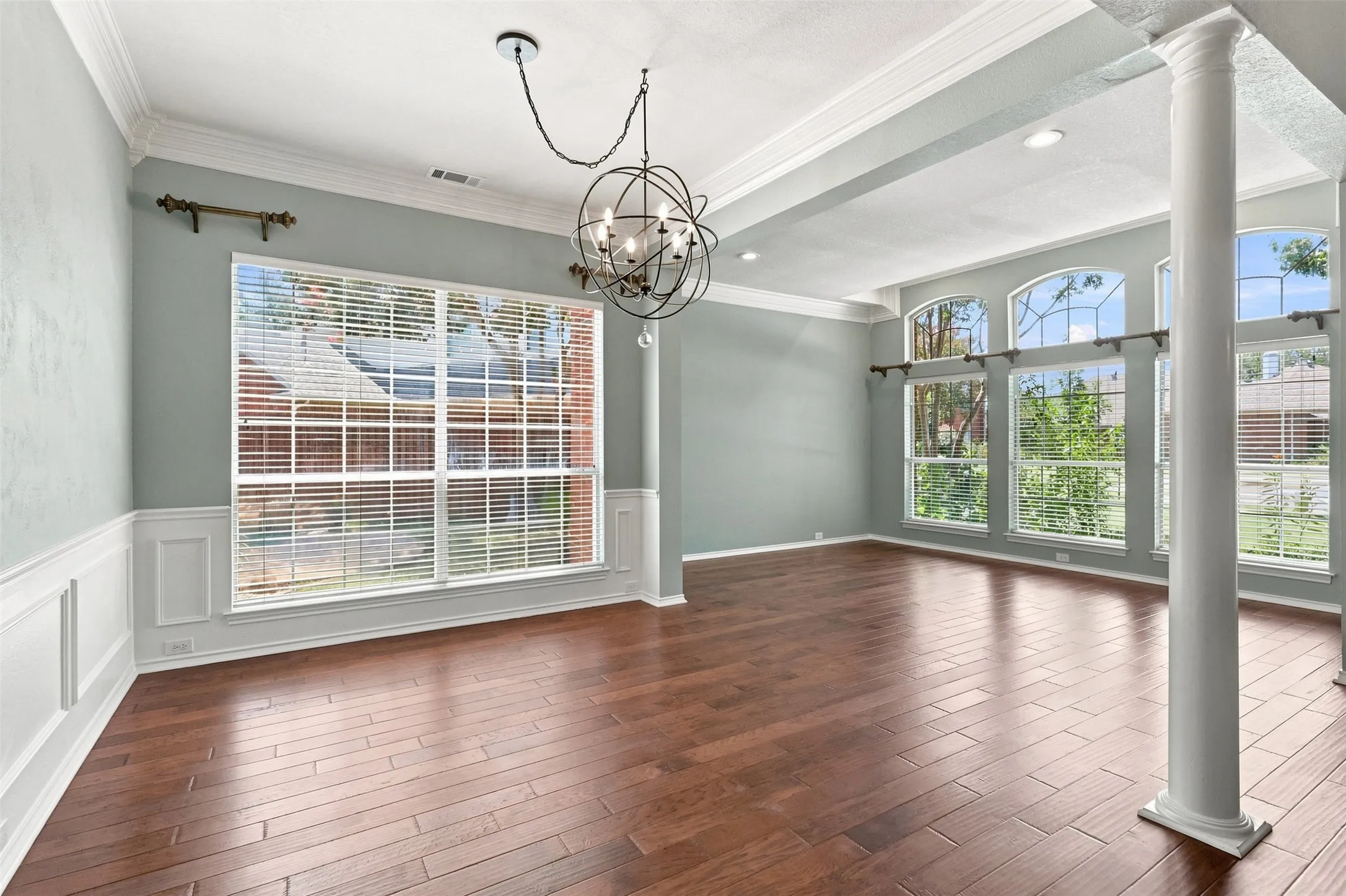 Formal living and dining
