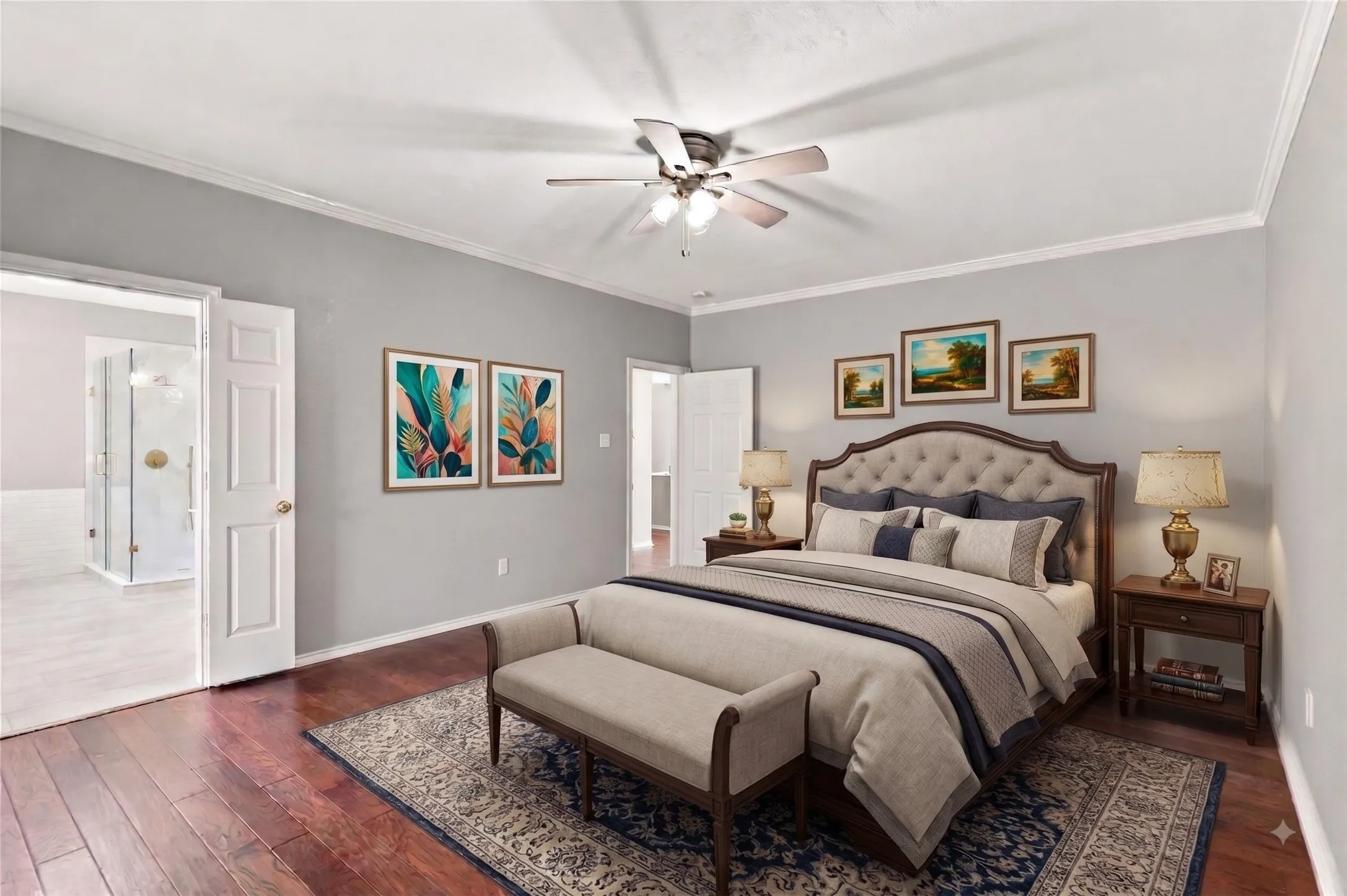 Virtual staging
