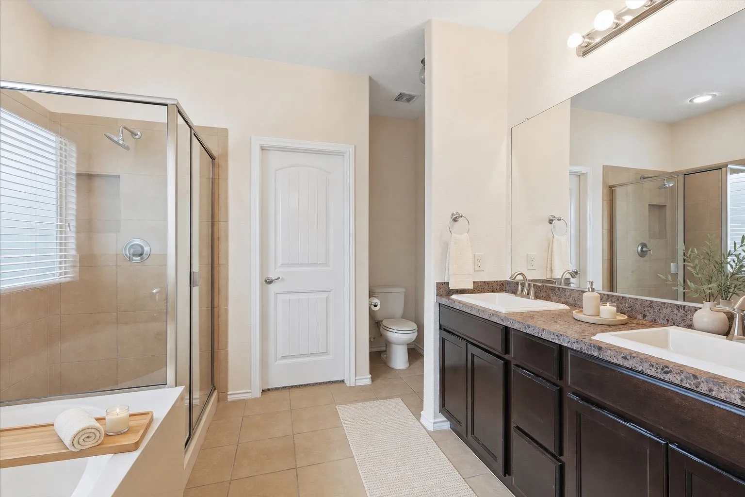 Primary Bathroom - Virtually Staged