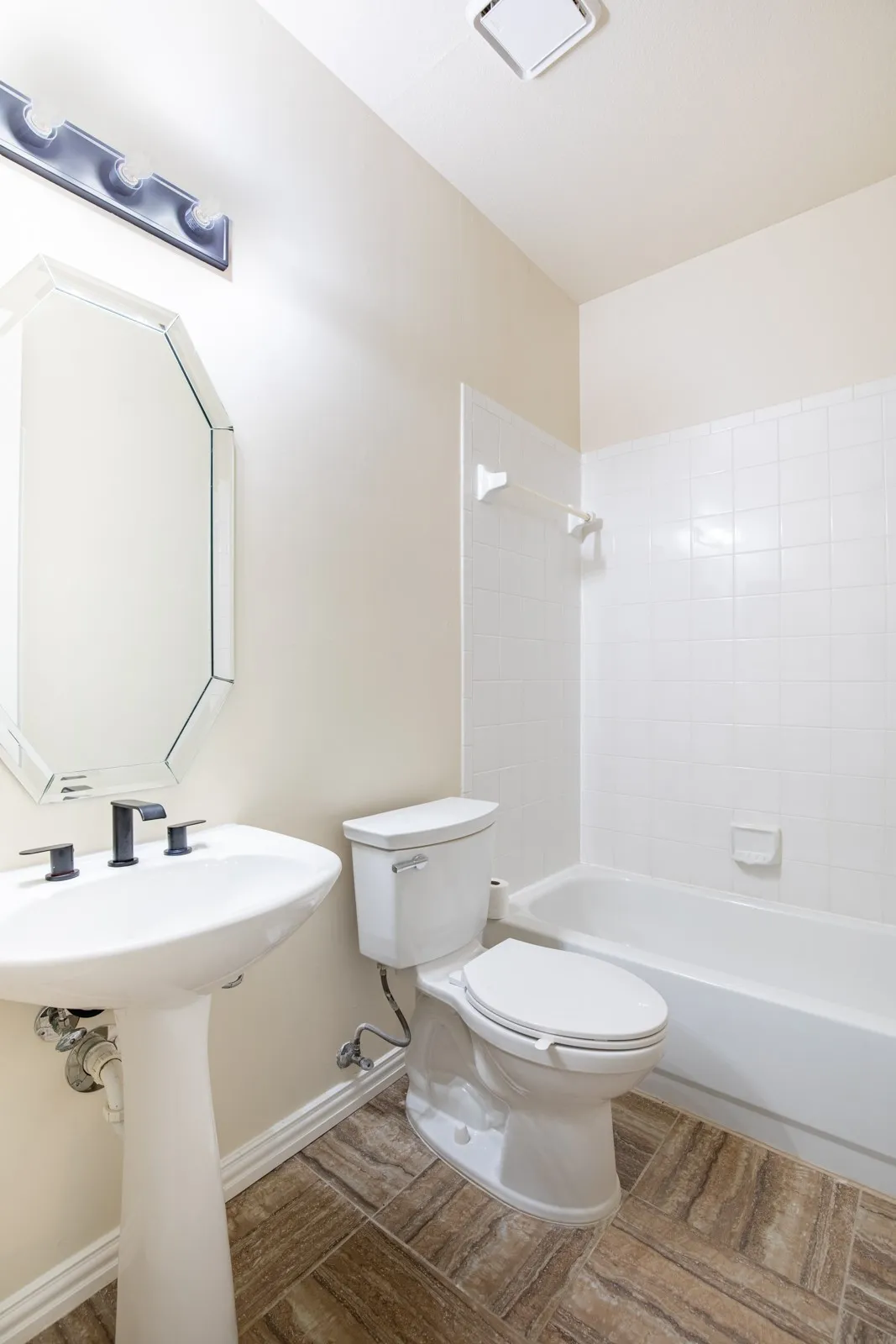 Secondary full bath.