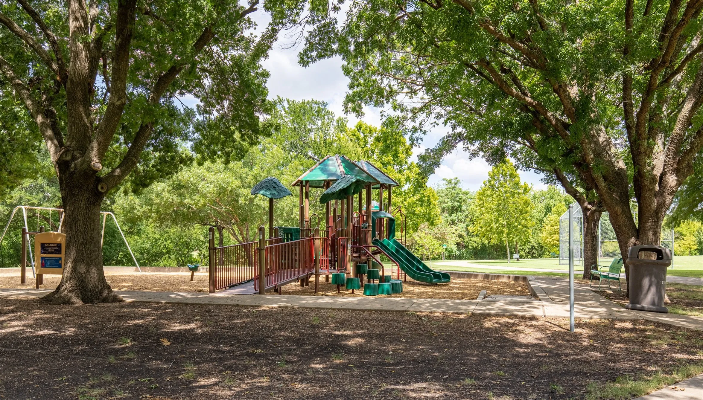 Community park area.