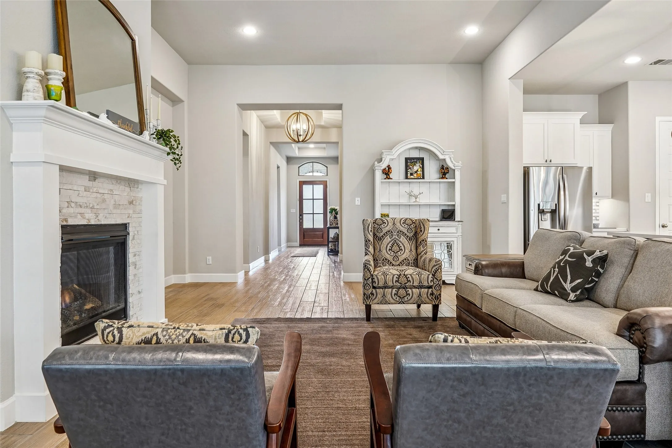 Wonderful Open Concept layout.