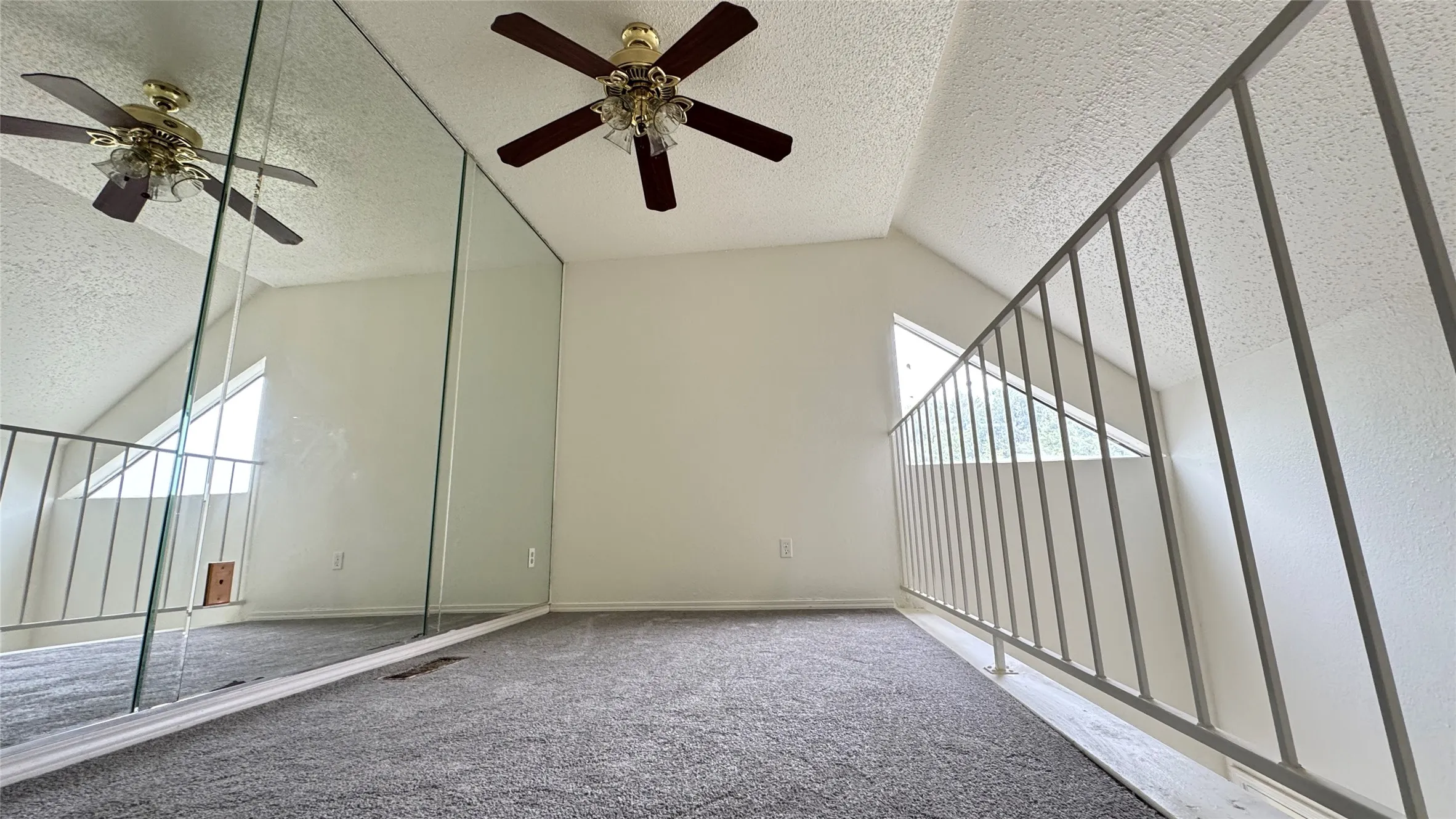Second floor. Overlooking living area.