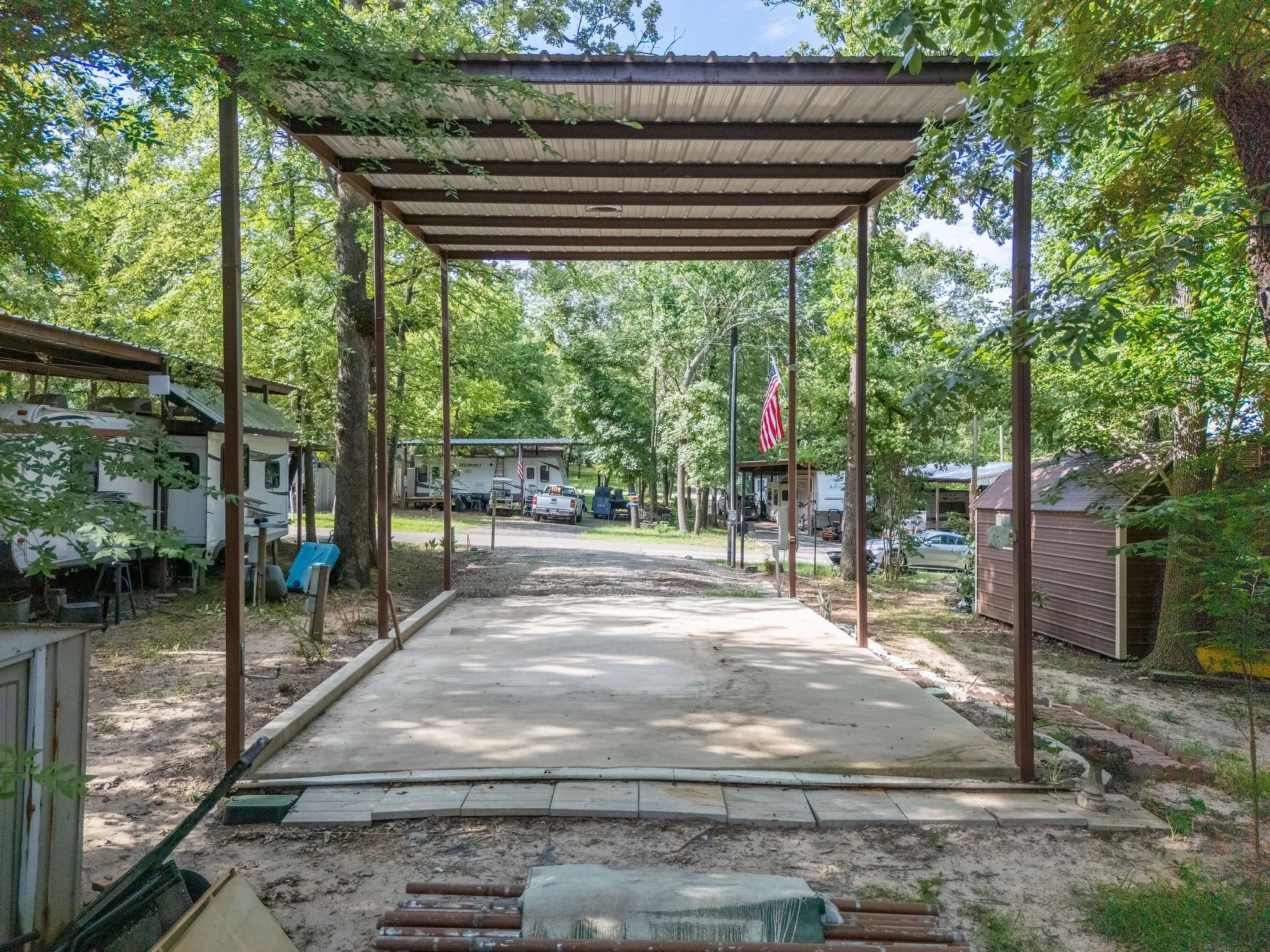 View from back of property