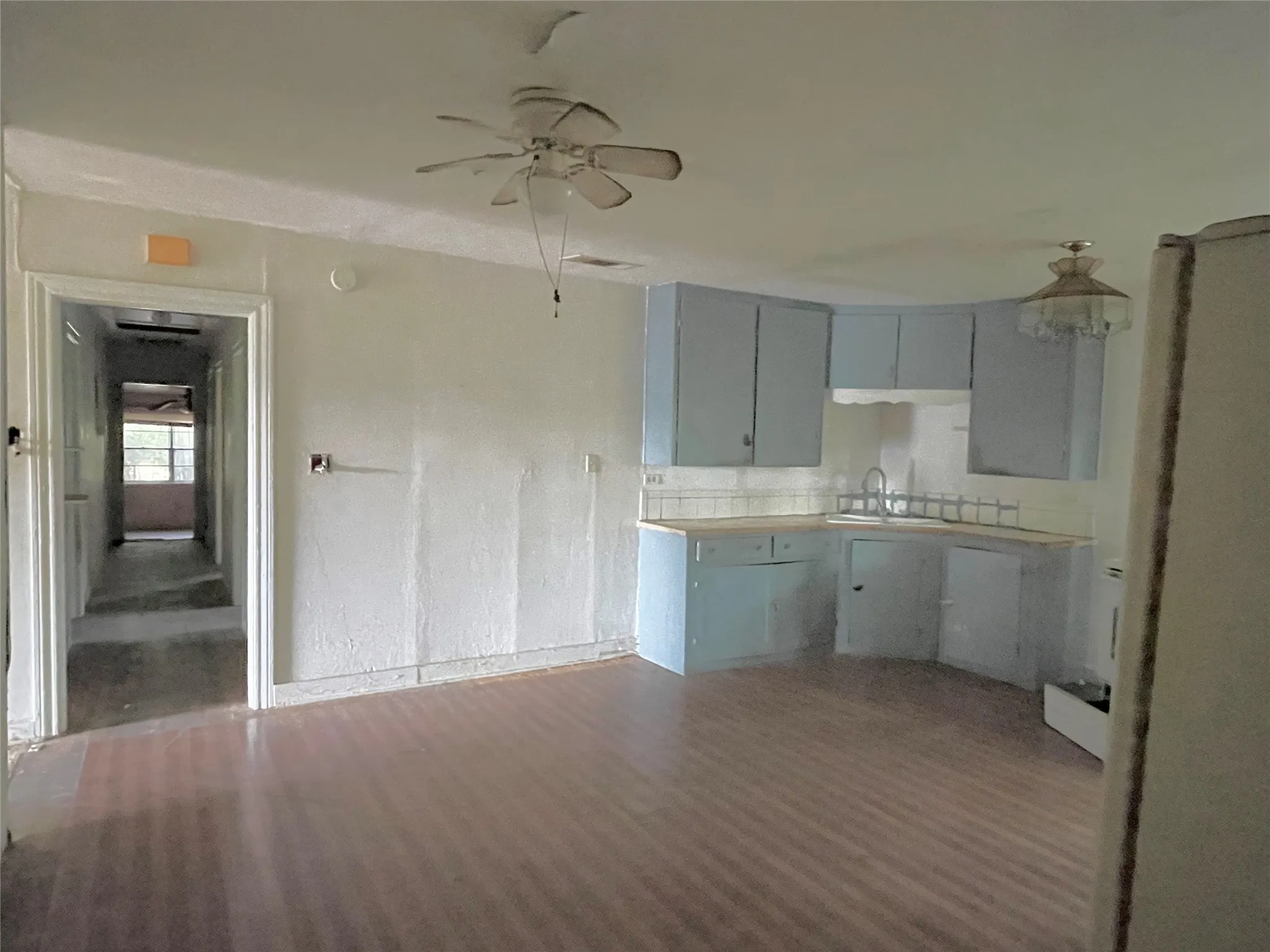 kitchen from back utility room