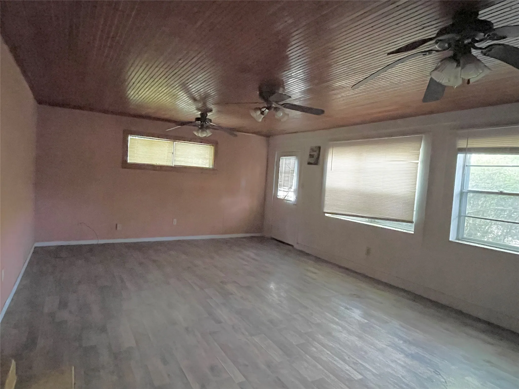 Bonus room, probably converted garage