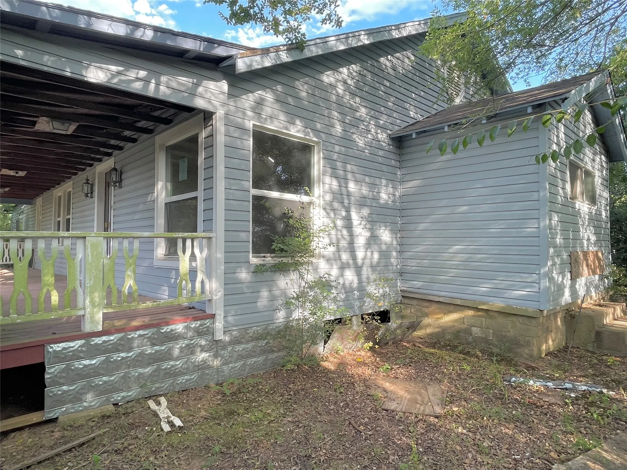 side of house
