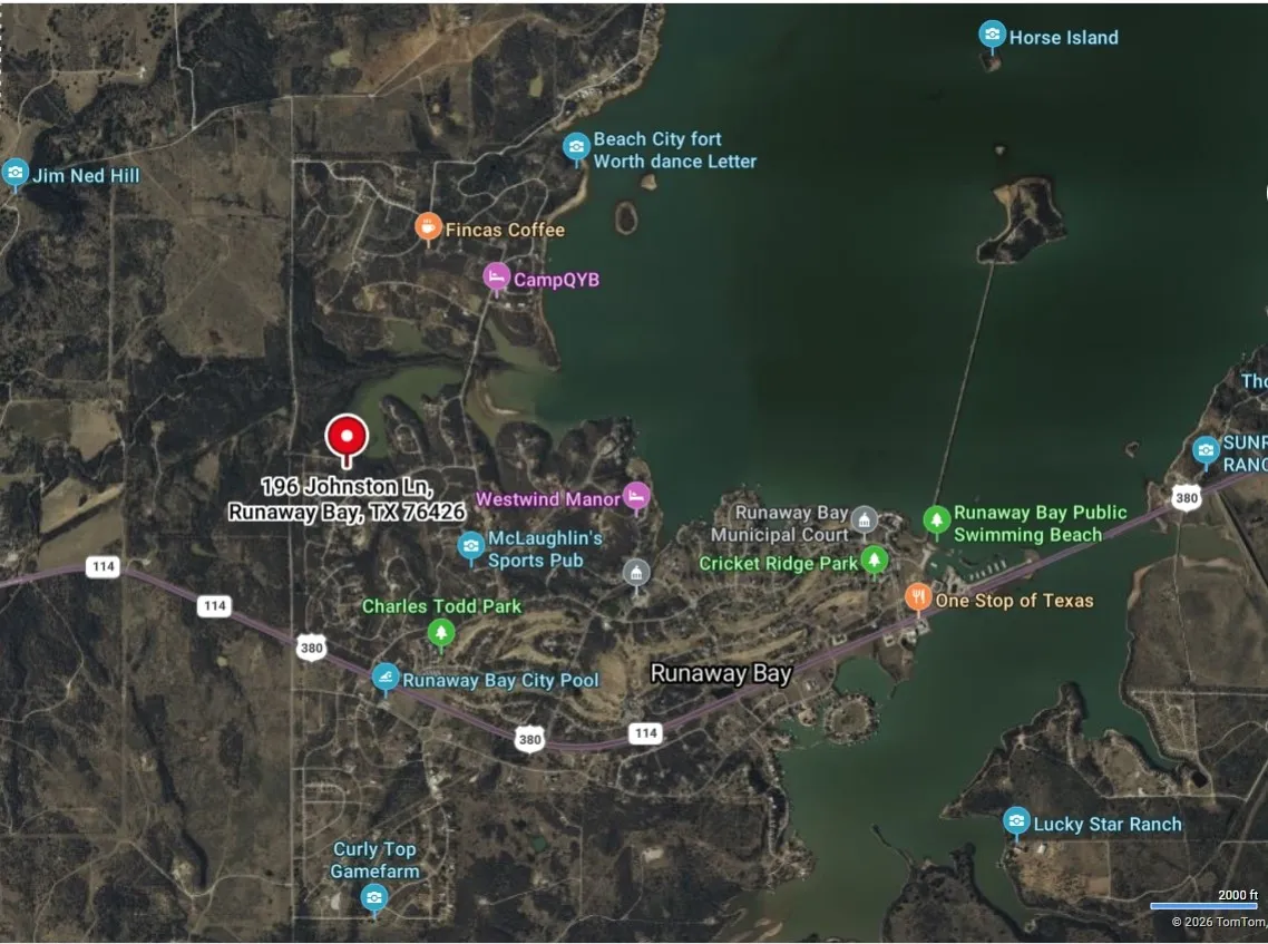 Location Map. Displaying the geographic position of the property and surrounding features