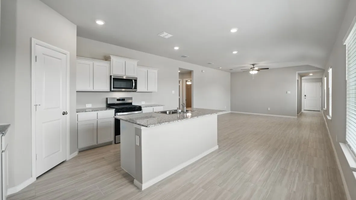Kitchen - All Home and community information, including pricing, included features, terms, availability and amenities, are subject to change at any time without notice or obligation. All Drawings, pictures, photographs, video, square footages, floor plans, elevations, features, colors and sizes are approximate for illustration purposes only and will vary from the homes as built.