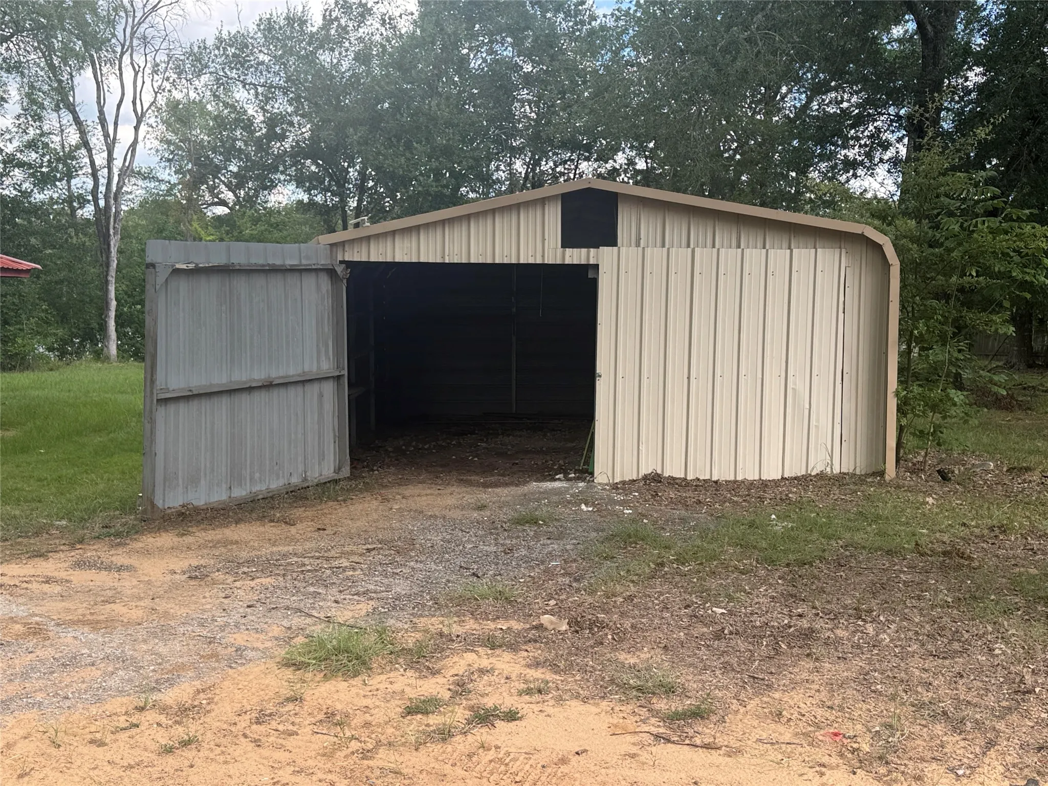 workshop or storage building