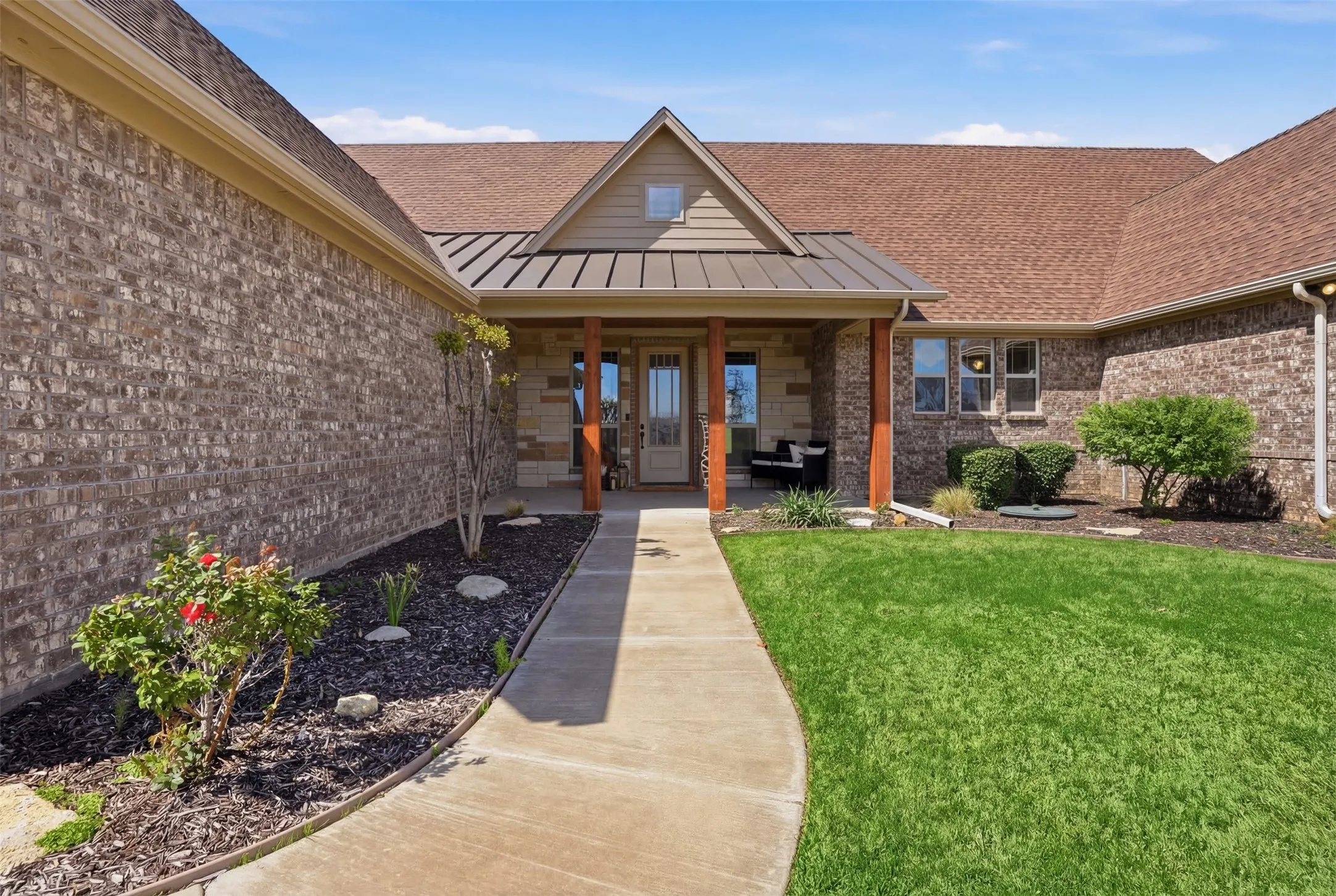 Entry welcomes you home!