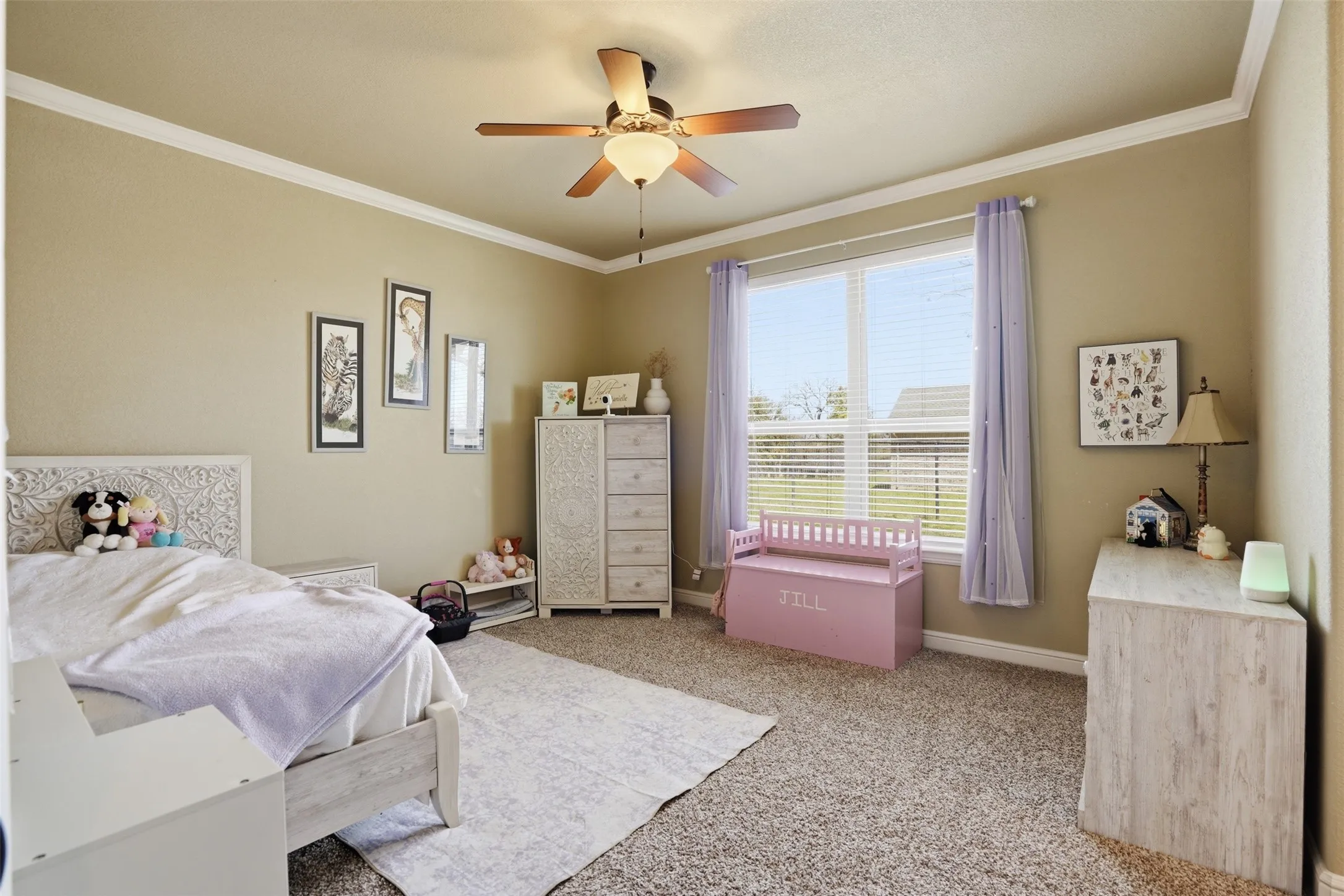 All the secondary bedrooms have great space.