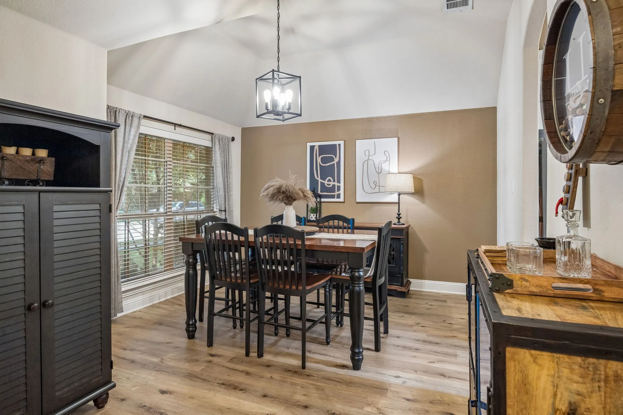 Formal dining, or office space.