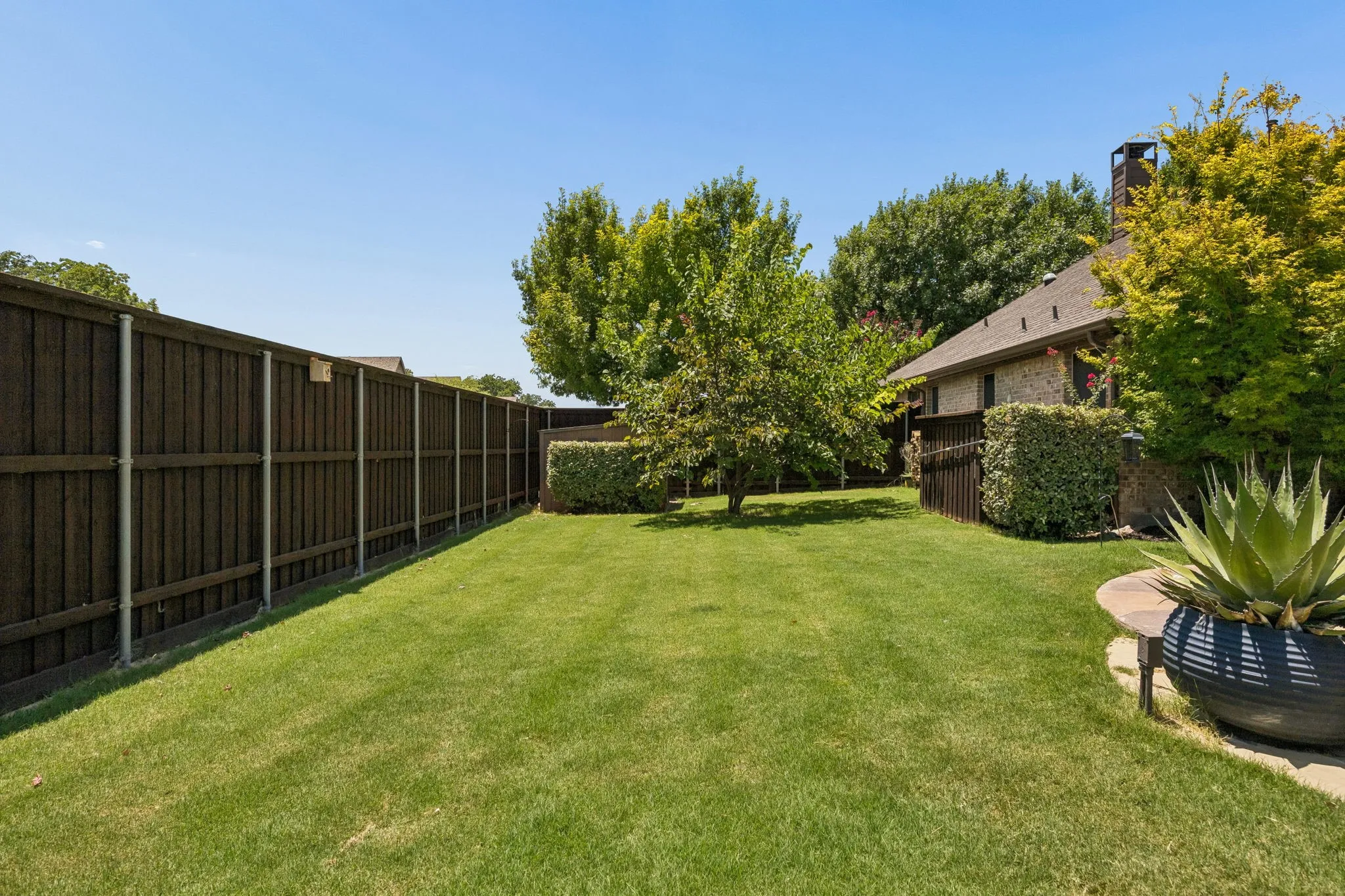 Its pretty rare to have this much backyard space and a pool!