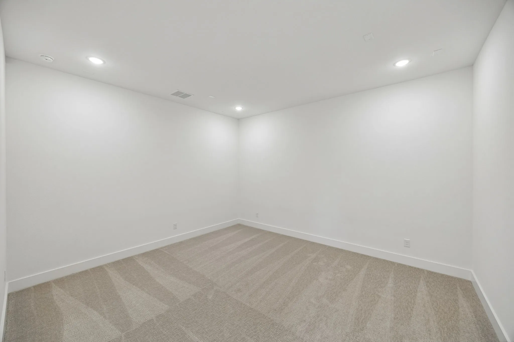 Featuring 2 media rooms, whether you are hosting family movie night or big game day parties, this main floor media room is the place to be!