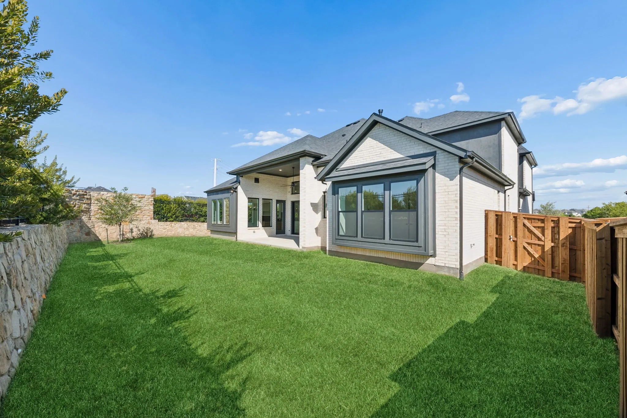 With a wonderful fenced yard and outstanding covered back patio, the entire family will enjoy endless outdoor fun time in this dream back yard!
